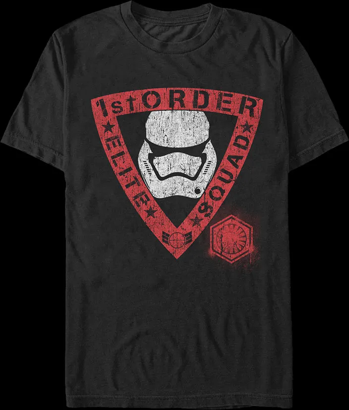 1st Order Elite Squad Star Wars T-Shirt