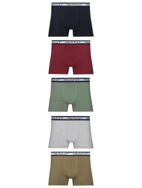 5 Pack Basic Trunks Cabernet Red