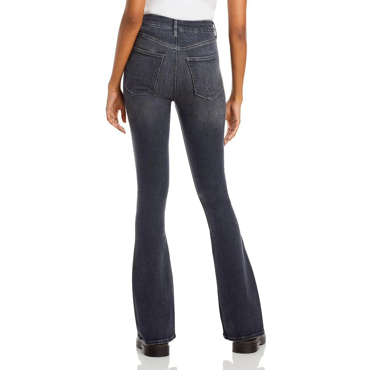 7 For All Mankind Womens Skinny Boot Cut High-Waist Jeans