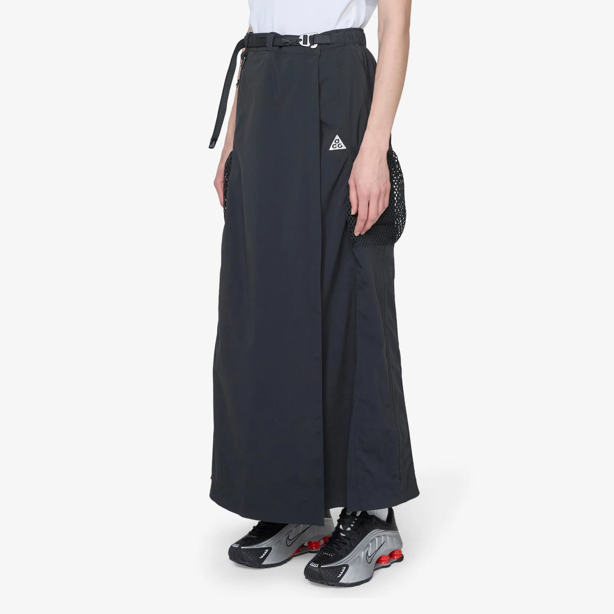 ACG Snowgrass UV Skirt Black | Summit White