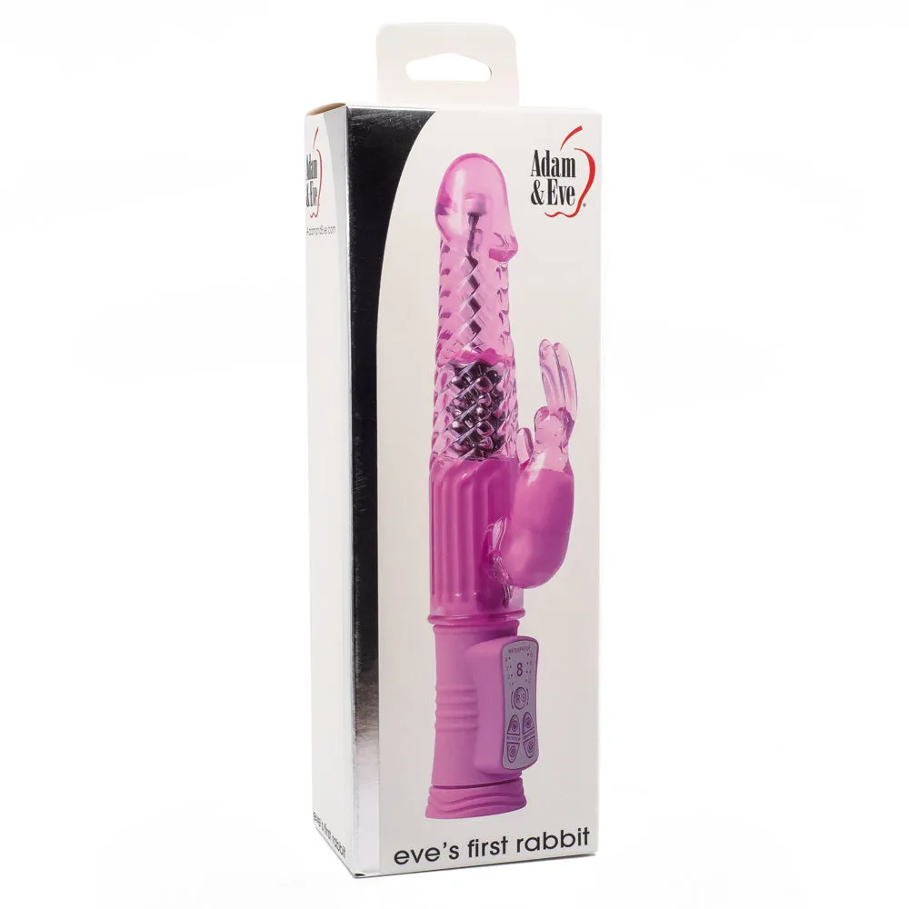 Adam & Eve Eve's First Rabbit Vibrator With Rotating Beads