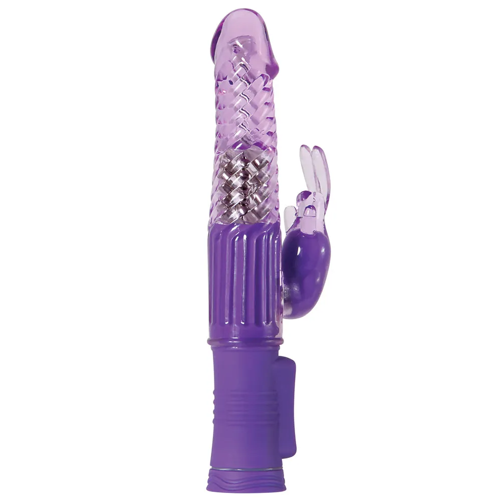 Adam & Eve Eve's First Rechargeable Rabbit Vibrator With Rotating Beads