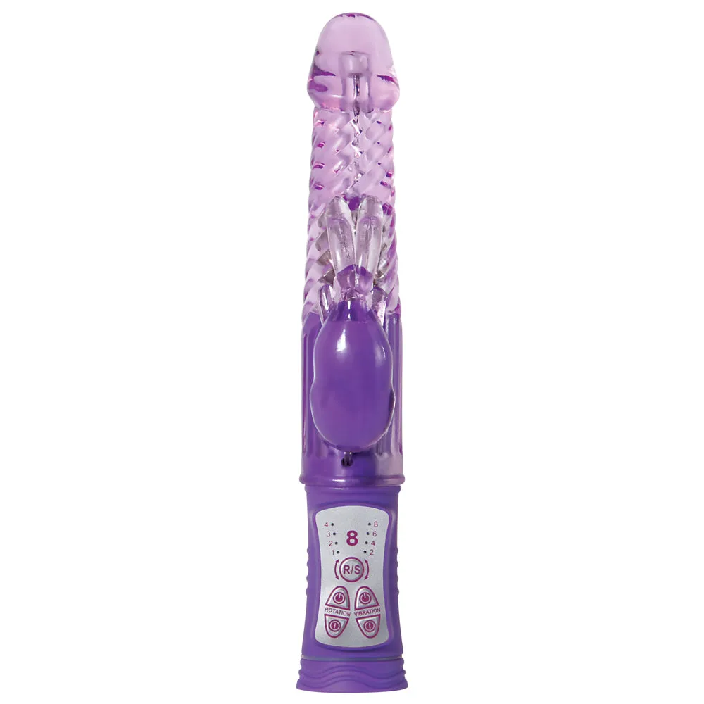 Adam & Eve Eve's First Rechargeable Rabbit Vibrator With Rotating Beads