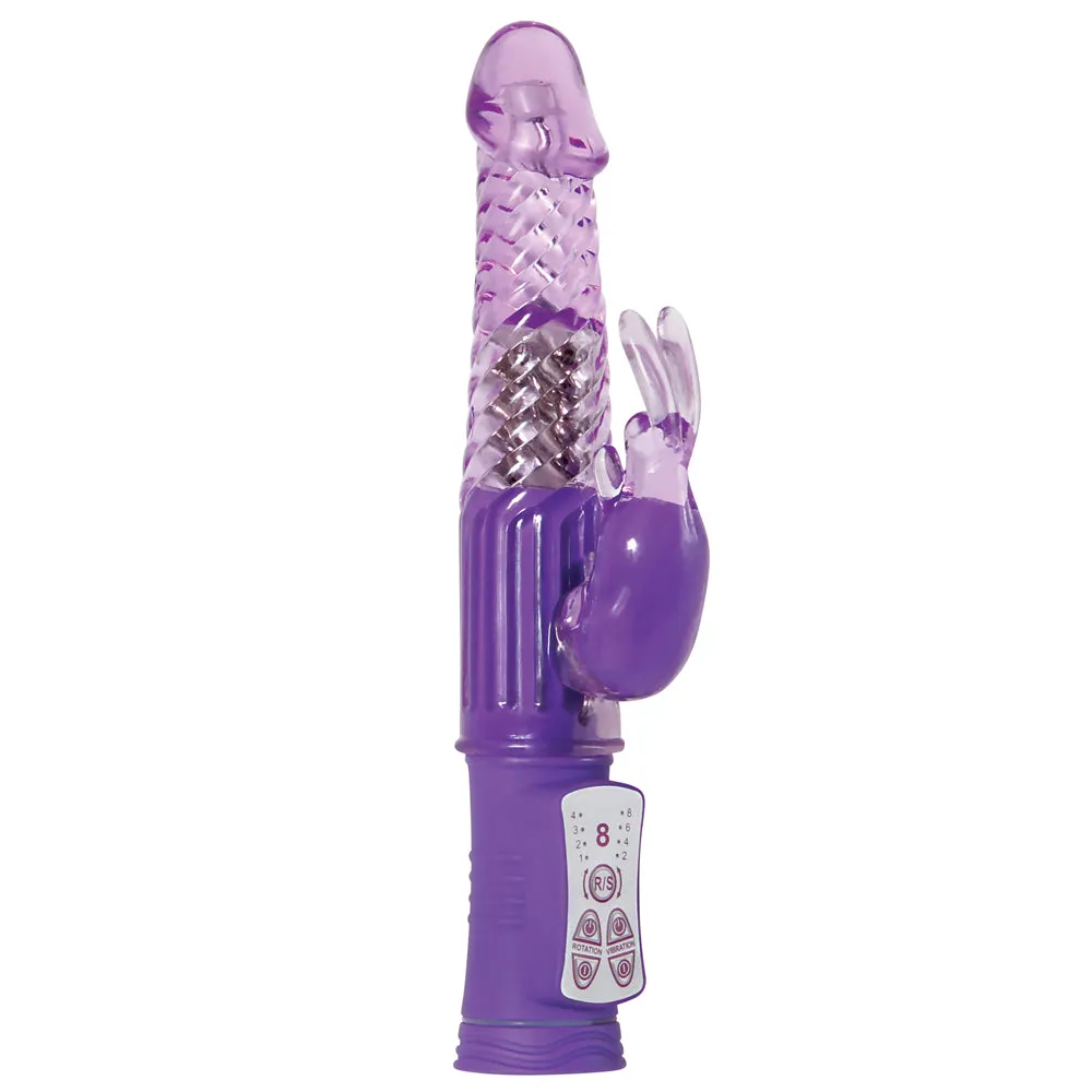 Adam & Eve Eve's First Rechargeable Rabbit Vibrator With Rotating Beads