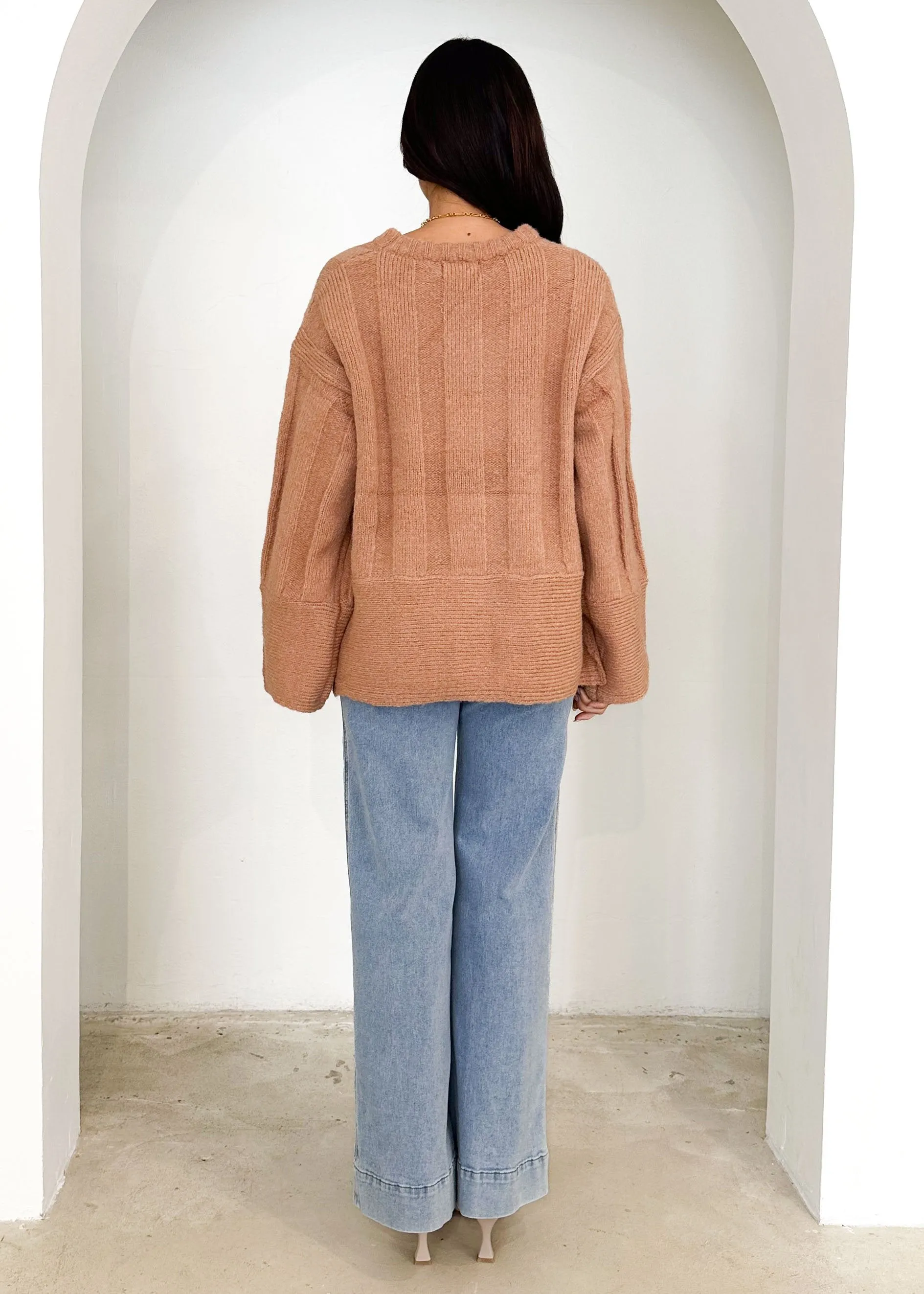 Adnorra Sweater - Rose