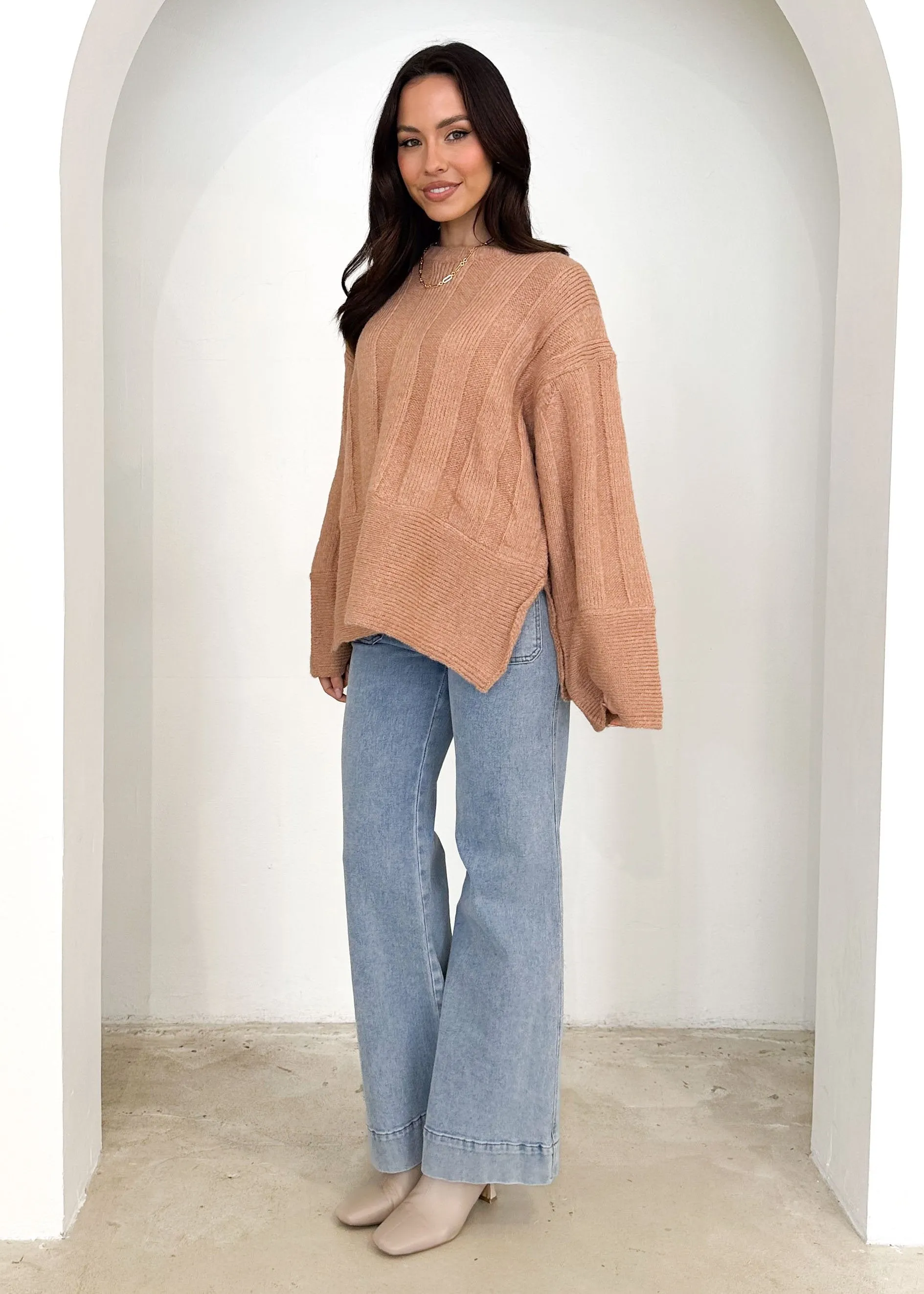 Adnorra Sweater - Rose