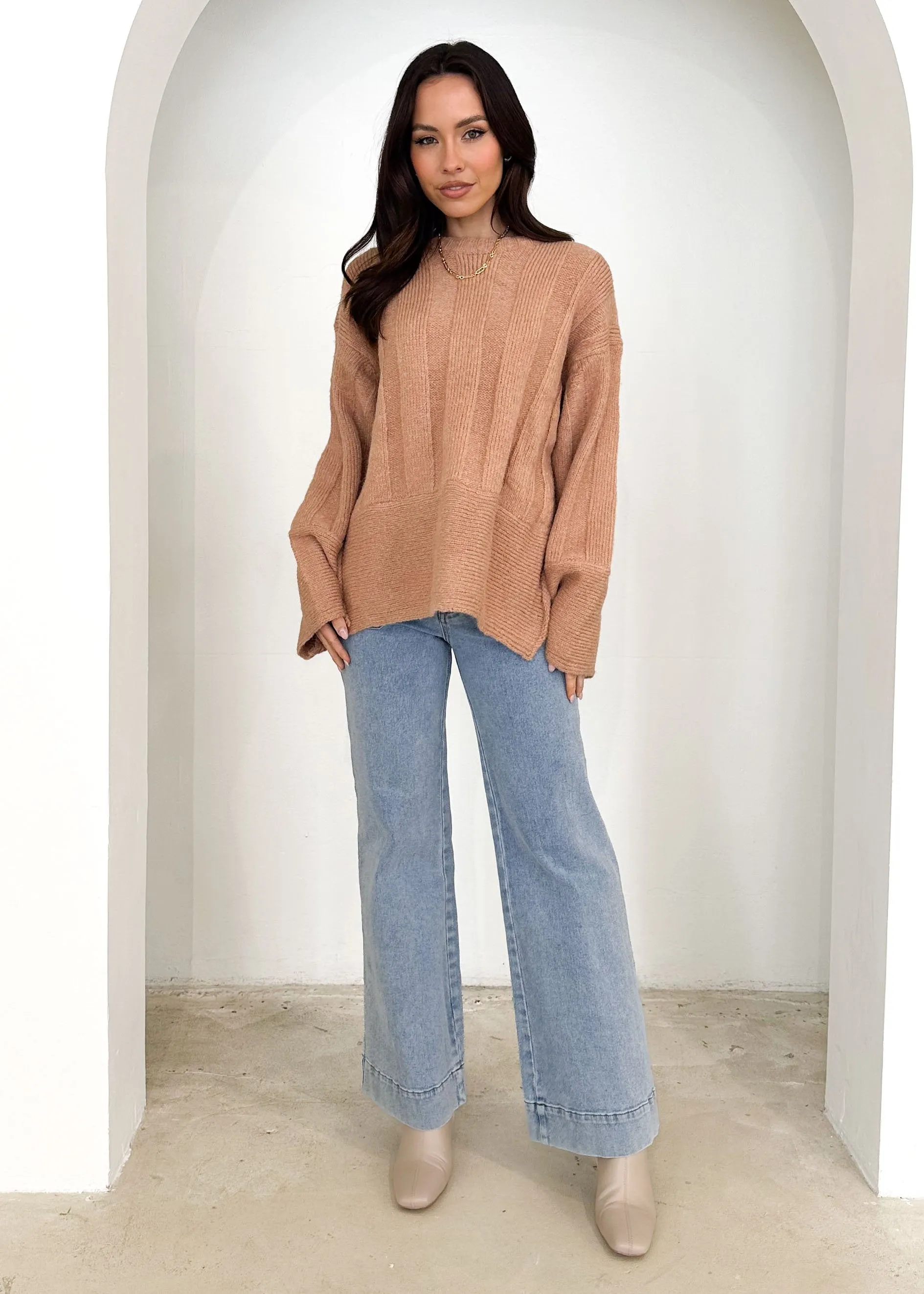 Adnorra Sweater - Rose