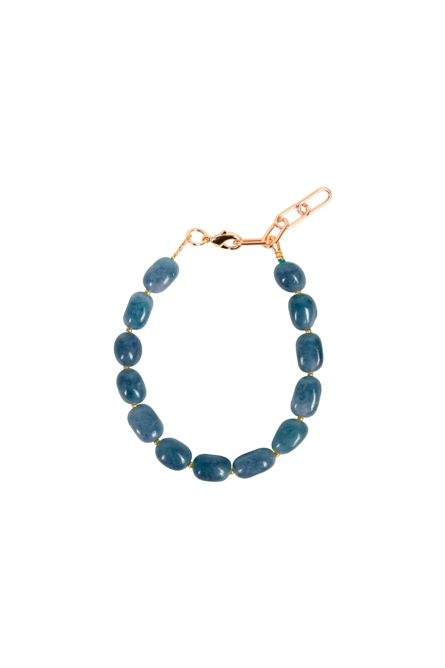 Alouette Design
 Barrel Bracelet - Lapis