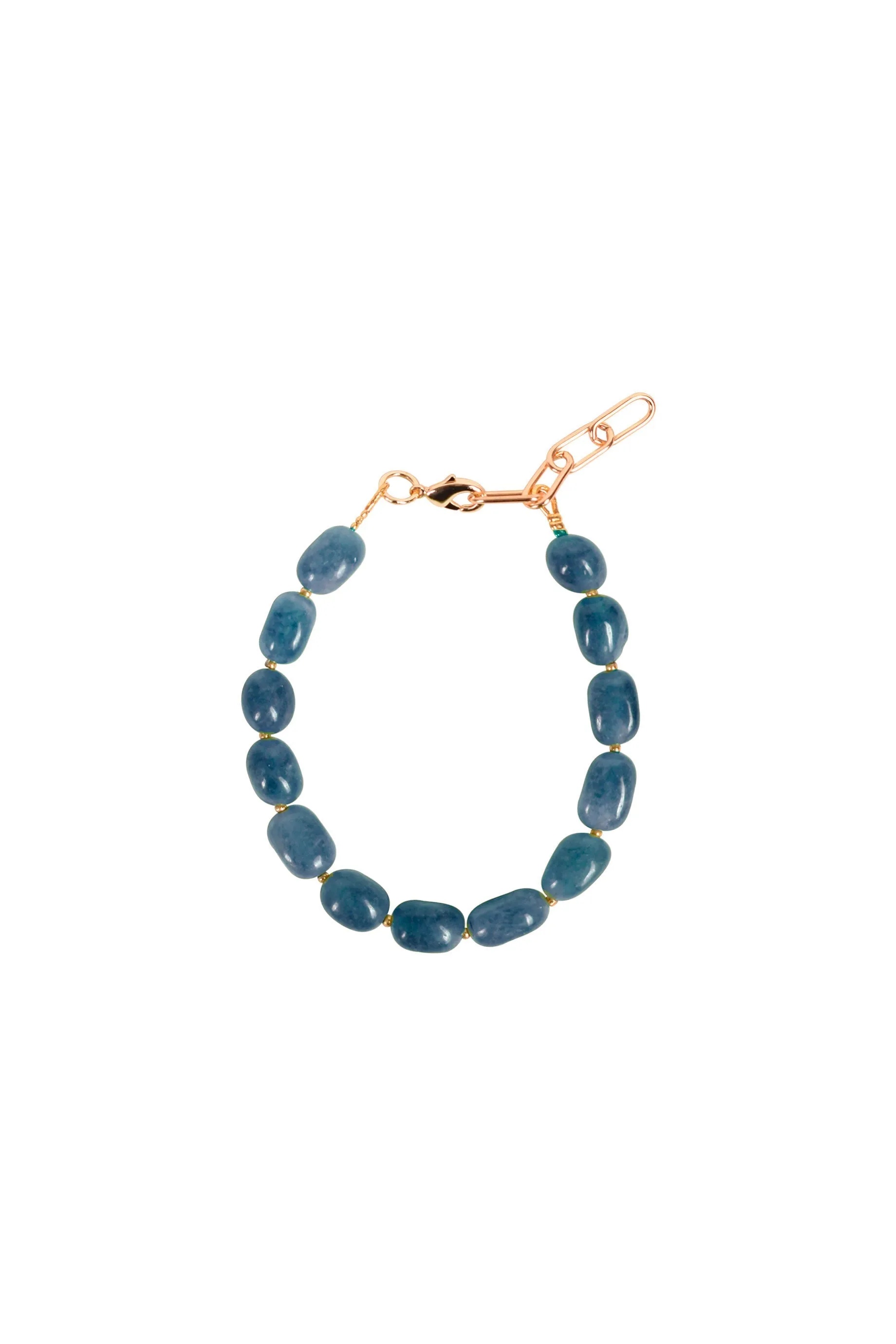 Alouette Design
 Barrel Bracelet - Lapis