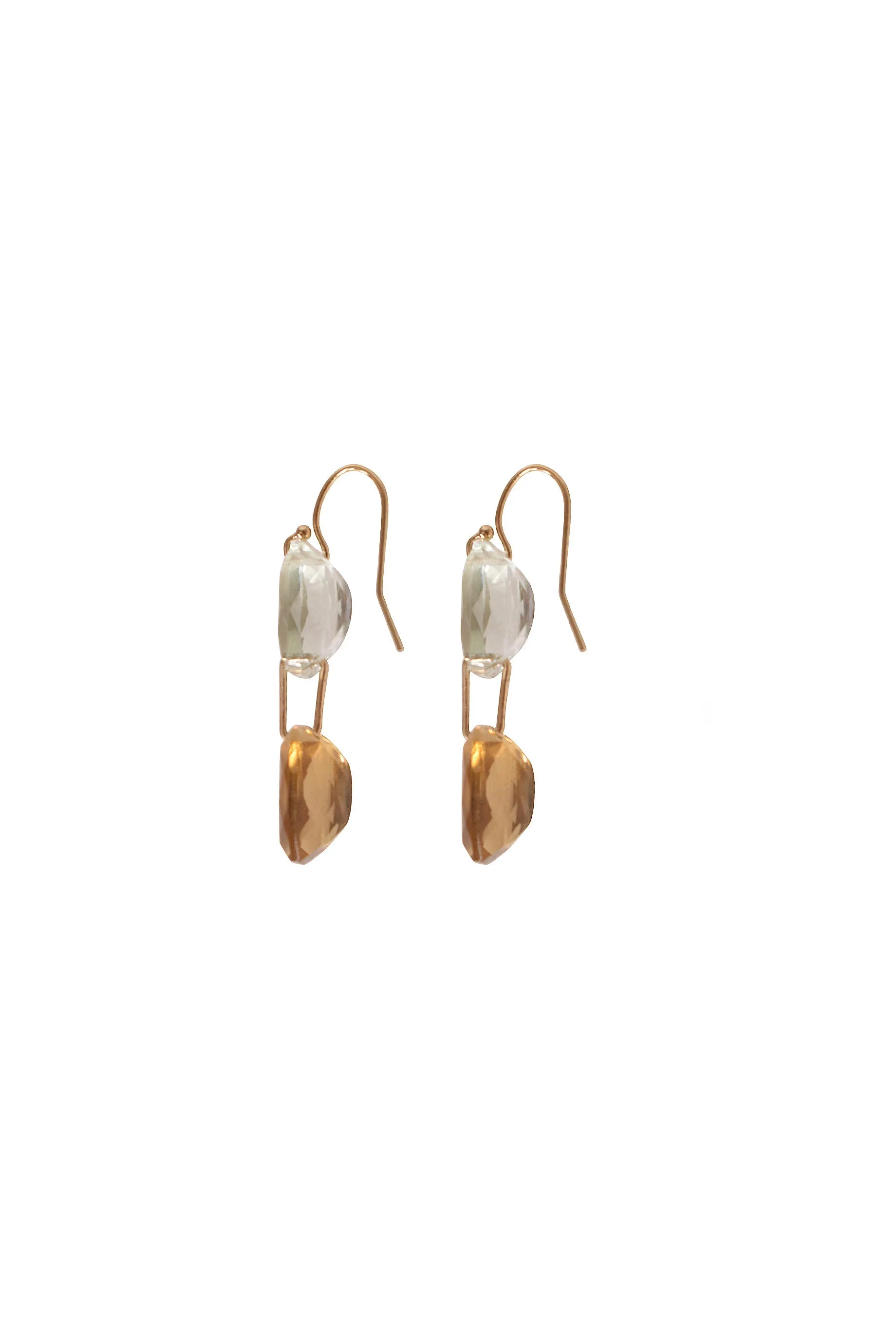 Alouette Design
 Duo Earring - Amber