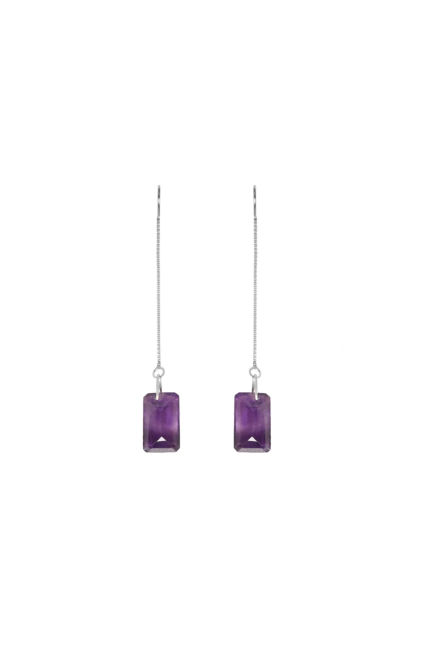 Alouette Design
 Loop Earring - Violet