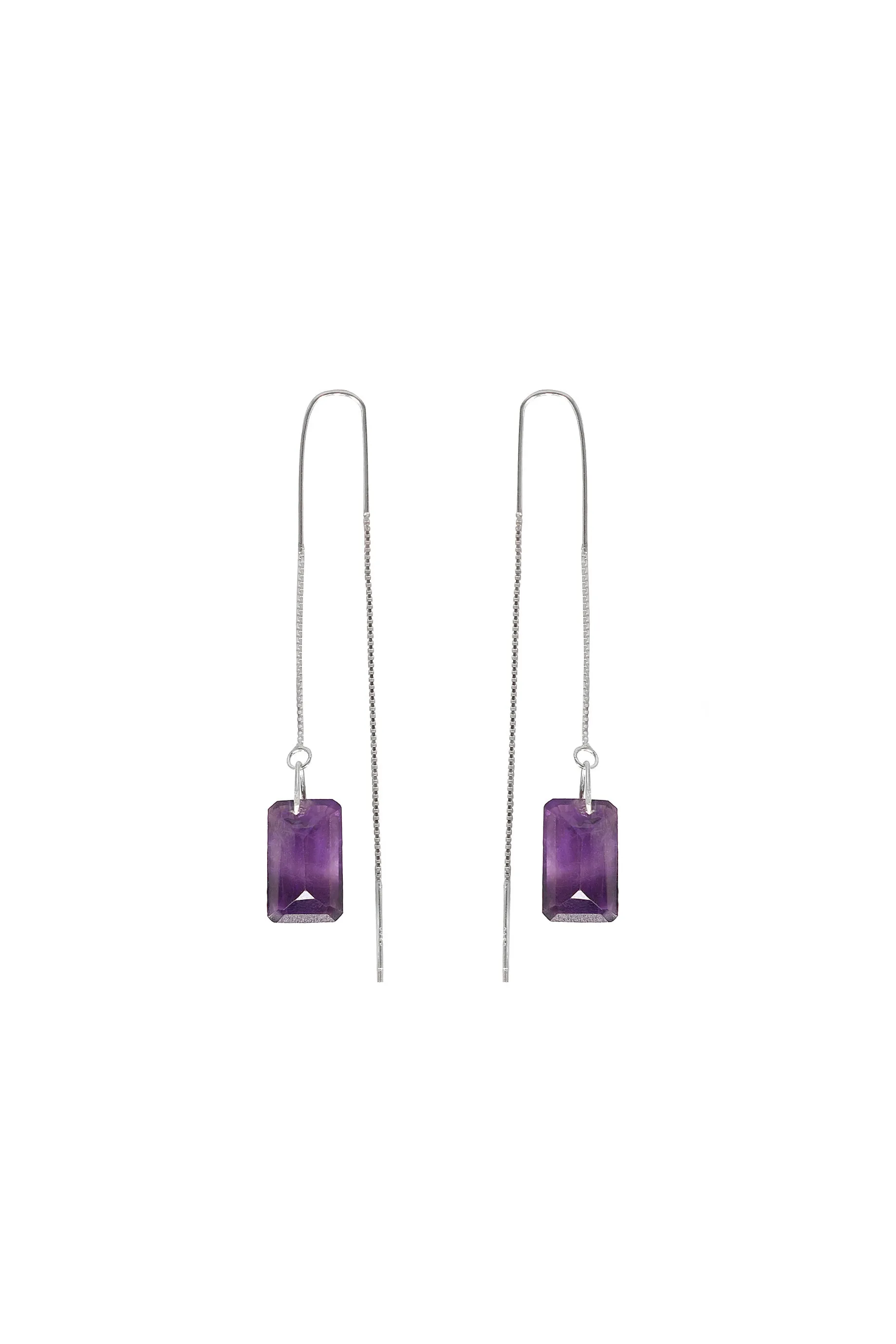 Alouette Design
 Loop Earring - Violet