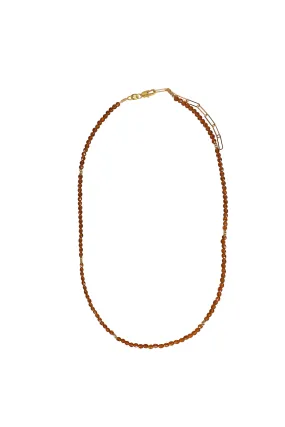 Alouette Design
 Seed Necklace - Amber