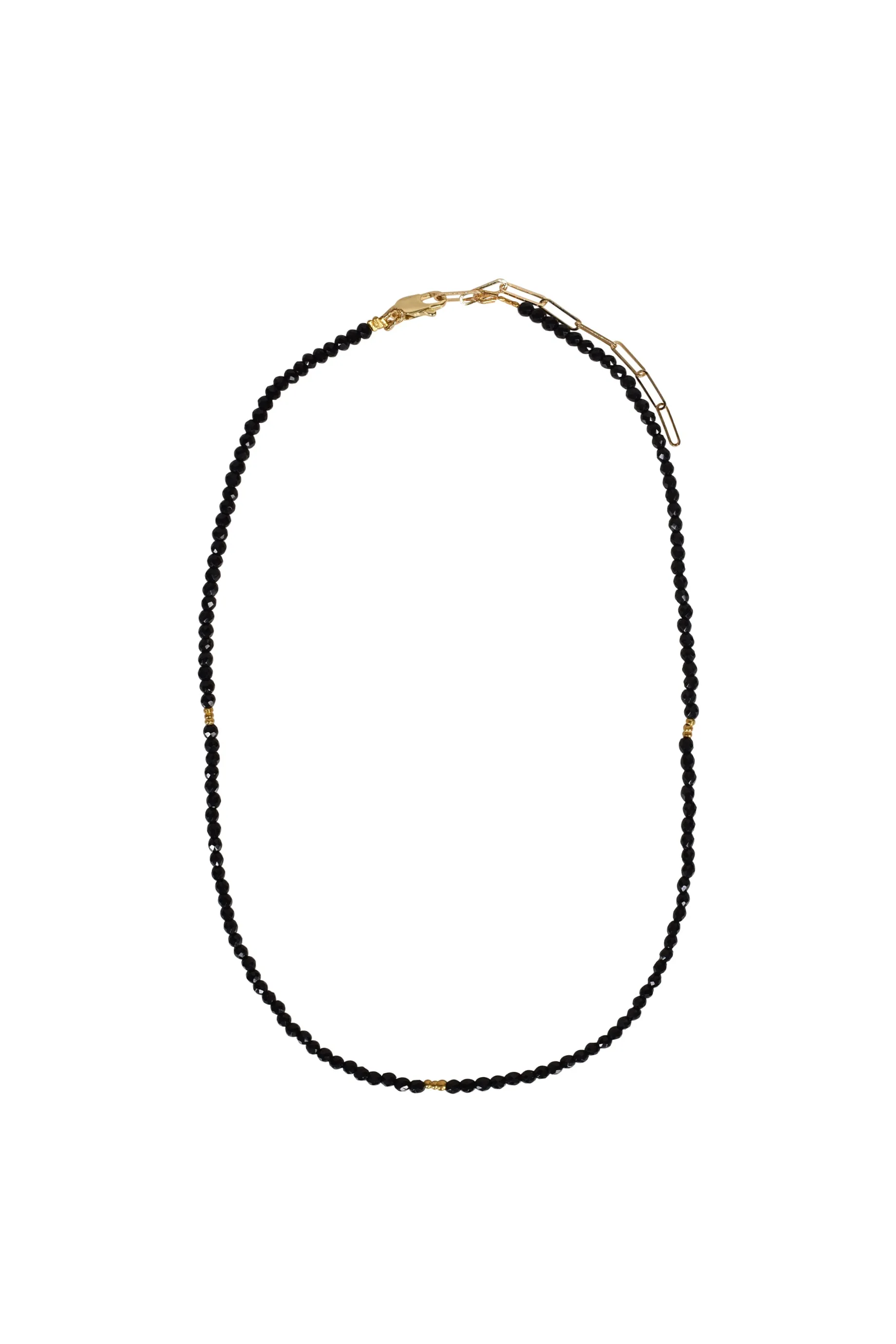 Alouette Design
 Seed Necklace - Black