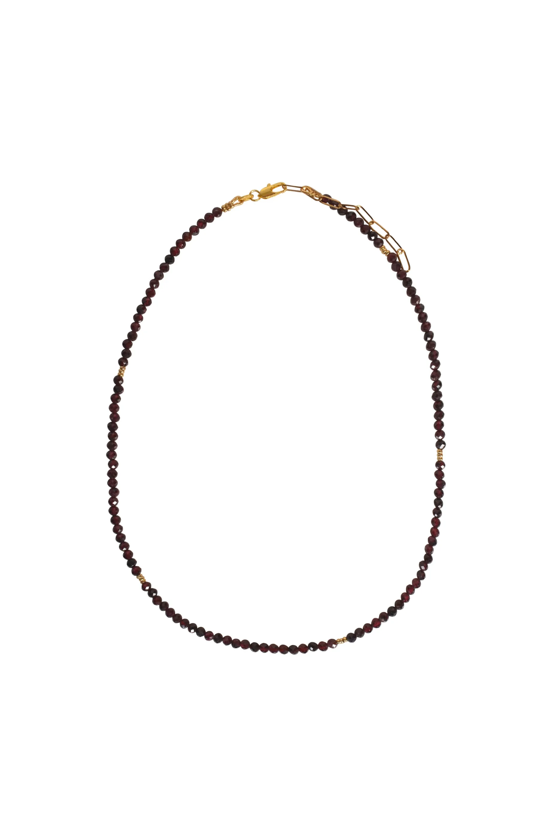 Alouette Design
 Seed Necklace - Chocolate