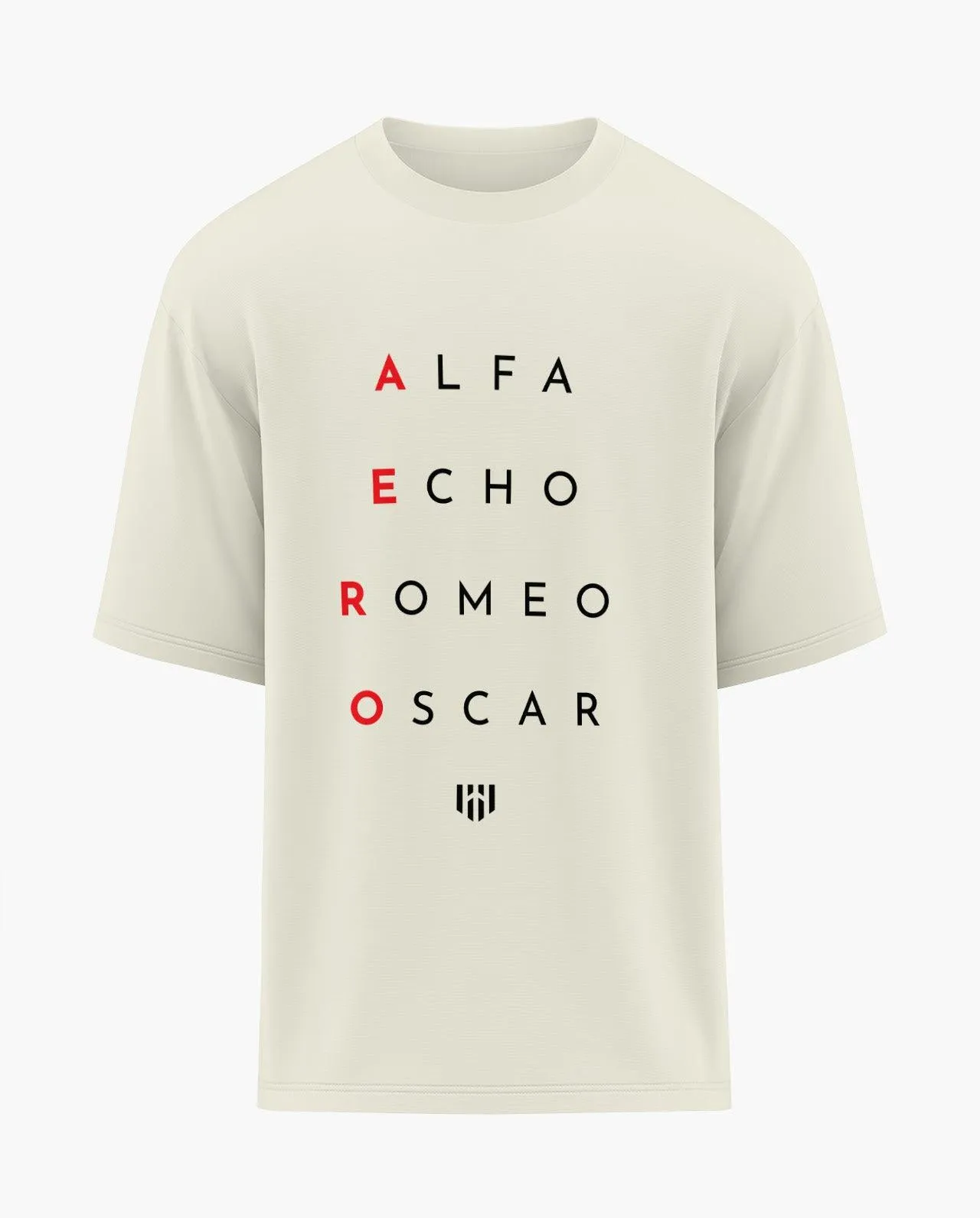 Alpha Echo Romeo Oscar Oversized T-Shirt