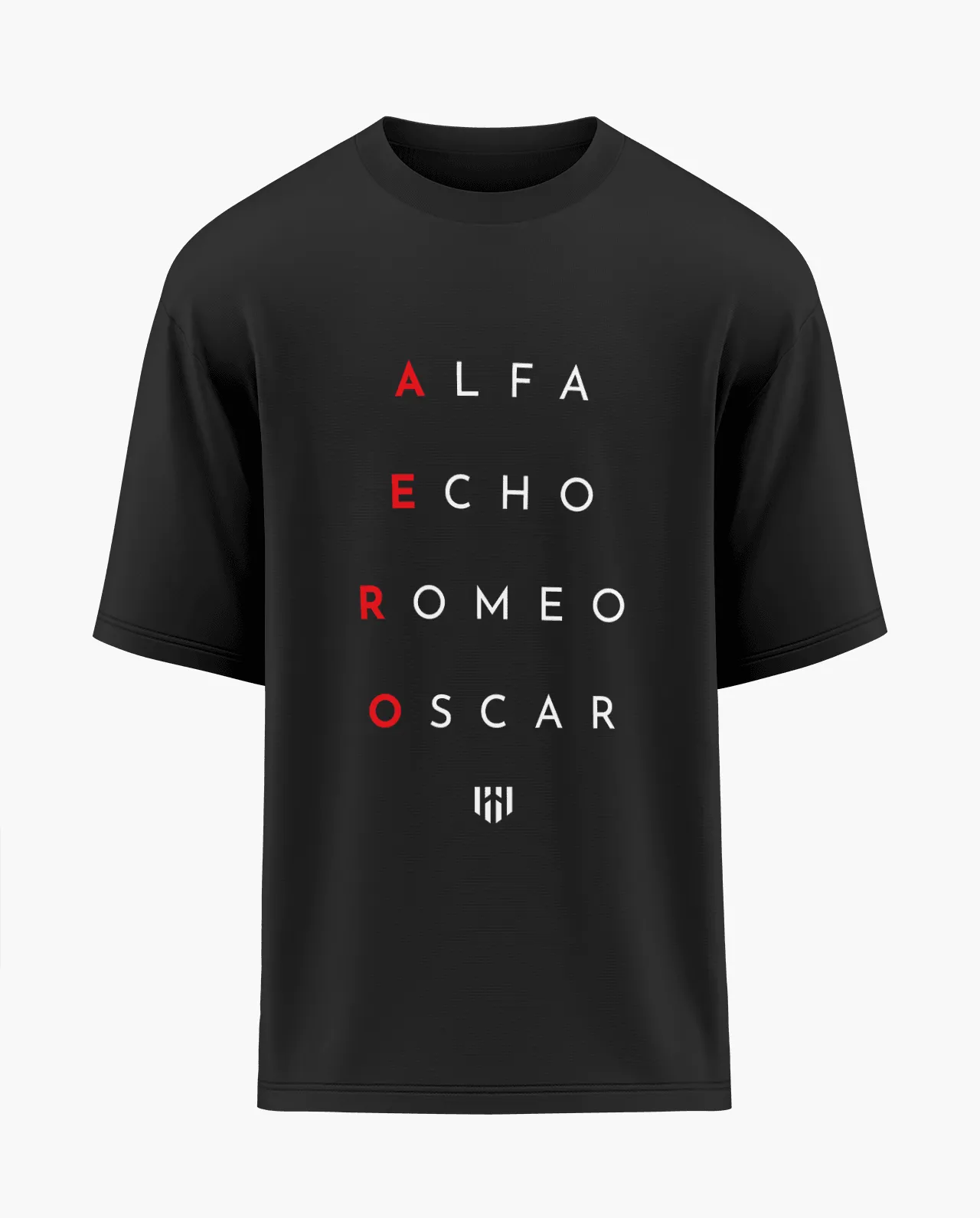 Alpha Echo Romeo Oscar Oversized T-Shirt