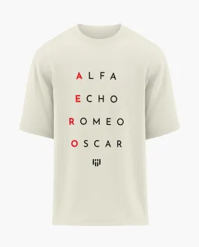 Alpha Echo Romeo Oscar Oversized T-Shirt