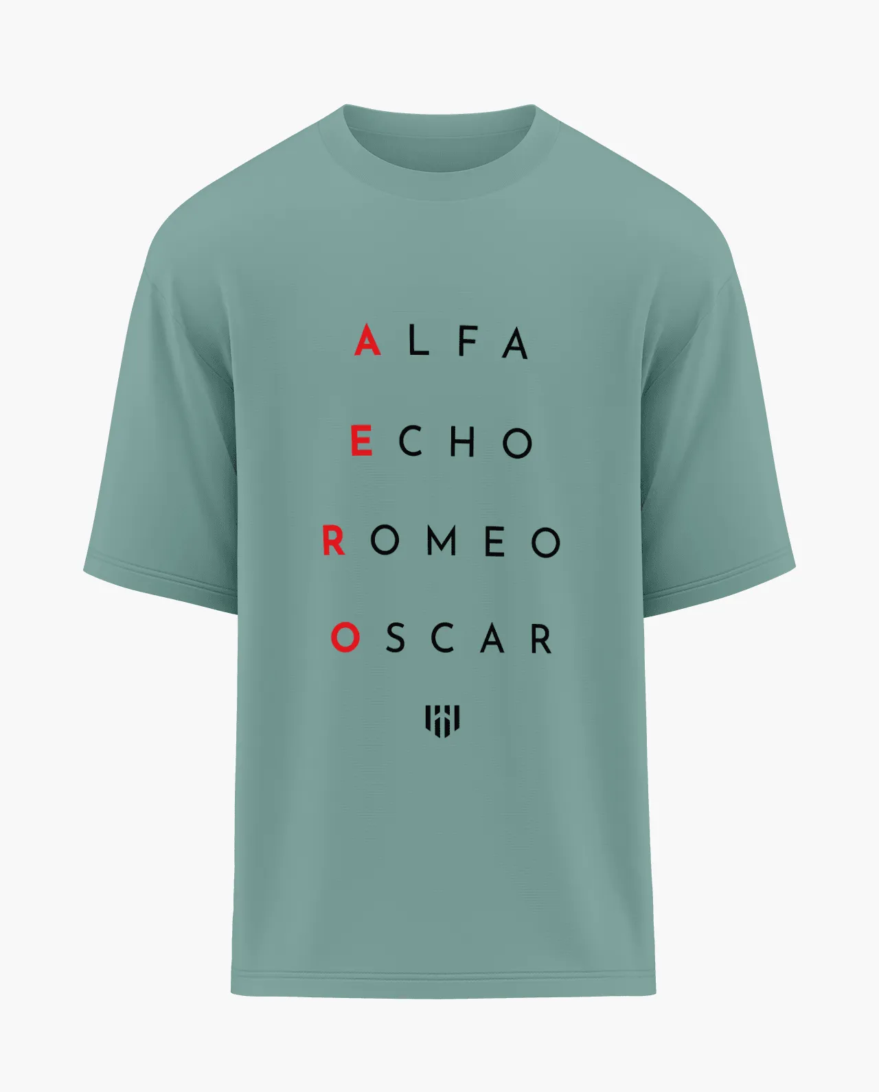 Alpha Echo Romeo Oscar Oversized T-Shirt