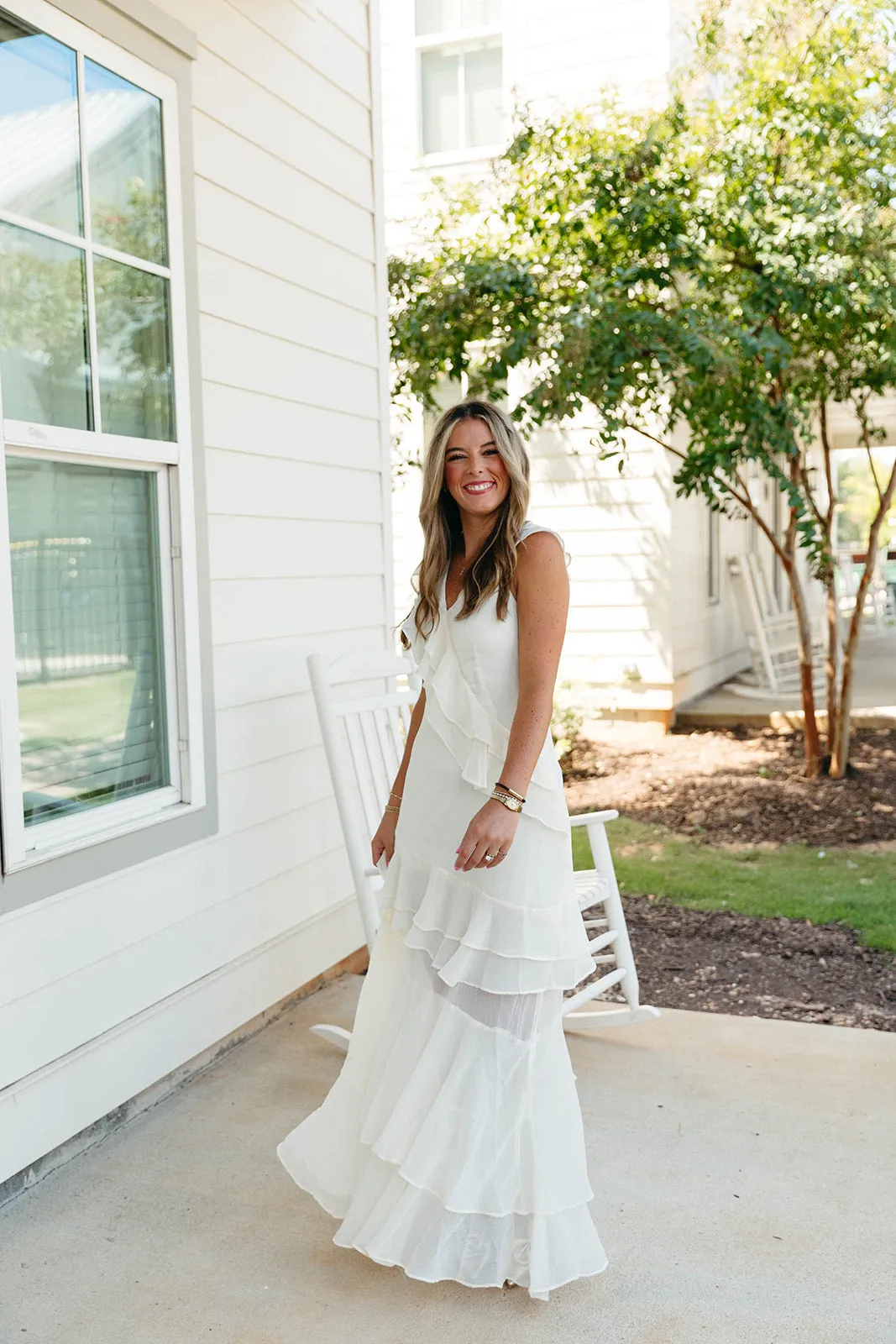 Angeline Maxi Dress - Ivory