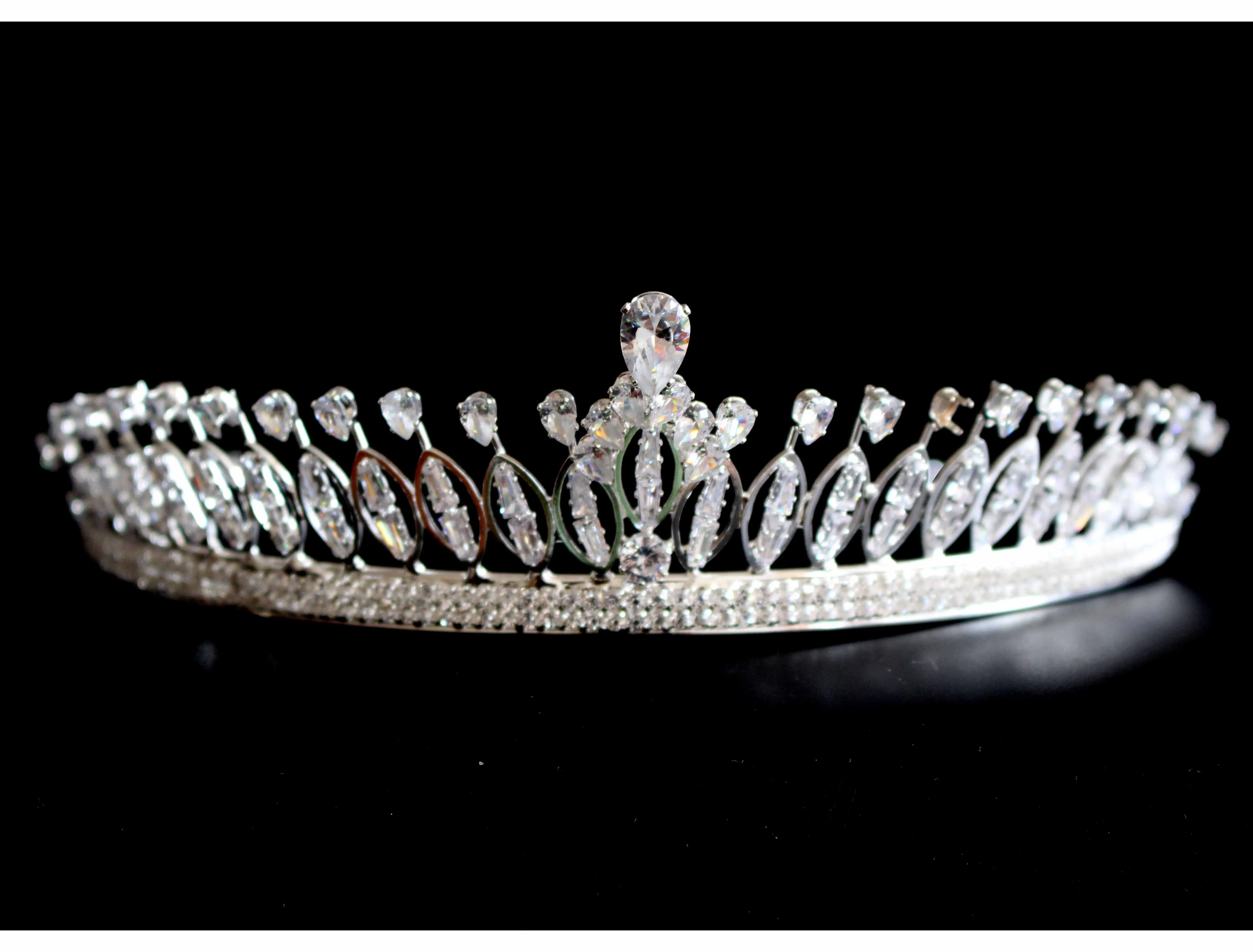 Artificial Crystal Wedding Bridal Tiara Crown For Girl/Women