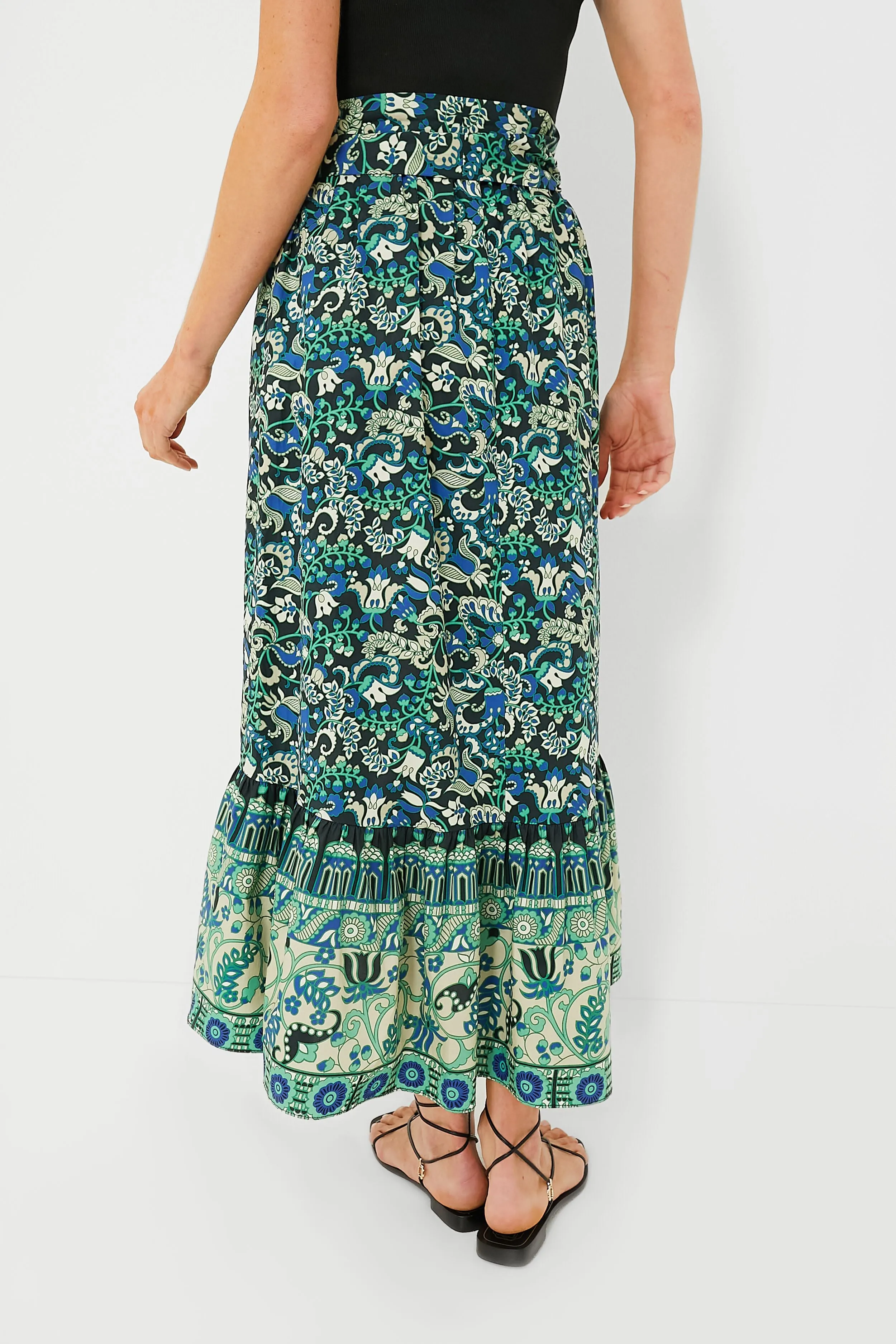 Batik Floral Hampton Skirt