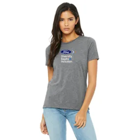 Bella   Canvas Ladies Relaxed Tee- Grey