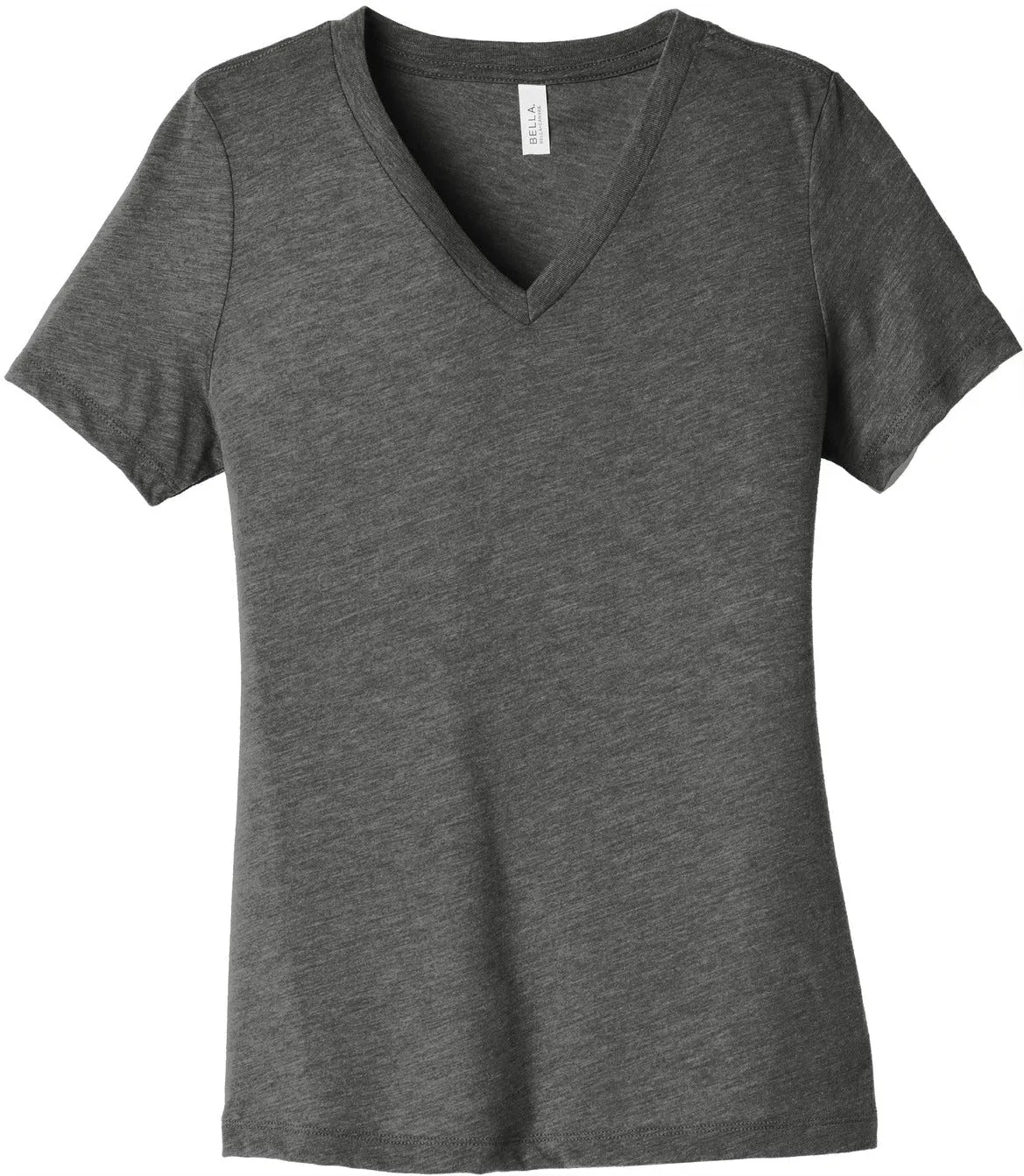 Bella Canvas Ladies Relaxed Triblend V-Neck Tee