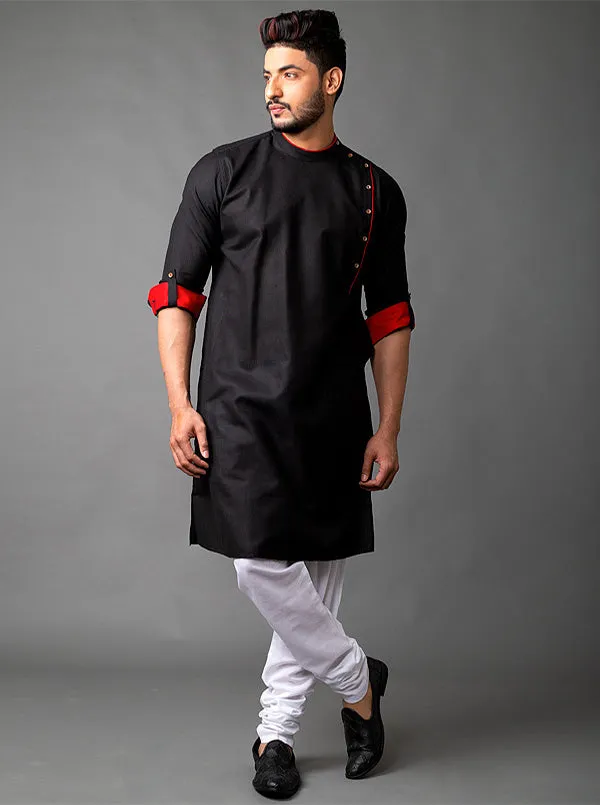 Black Kurta Set