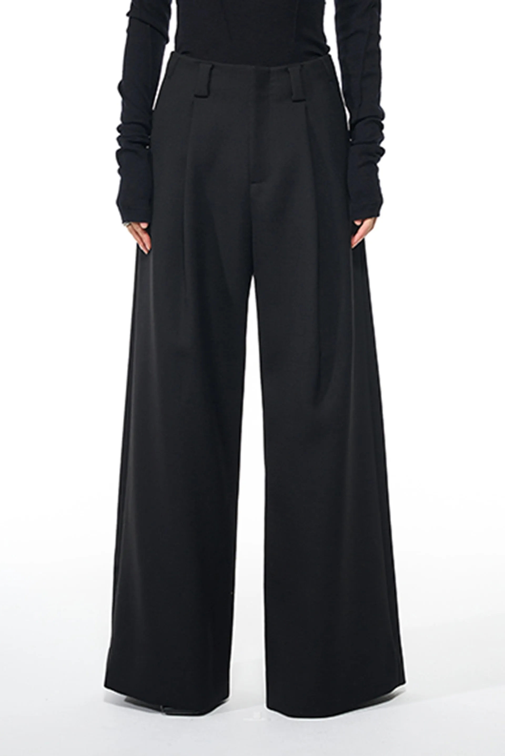 Black Oversized Trousers