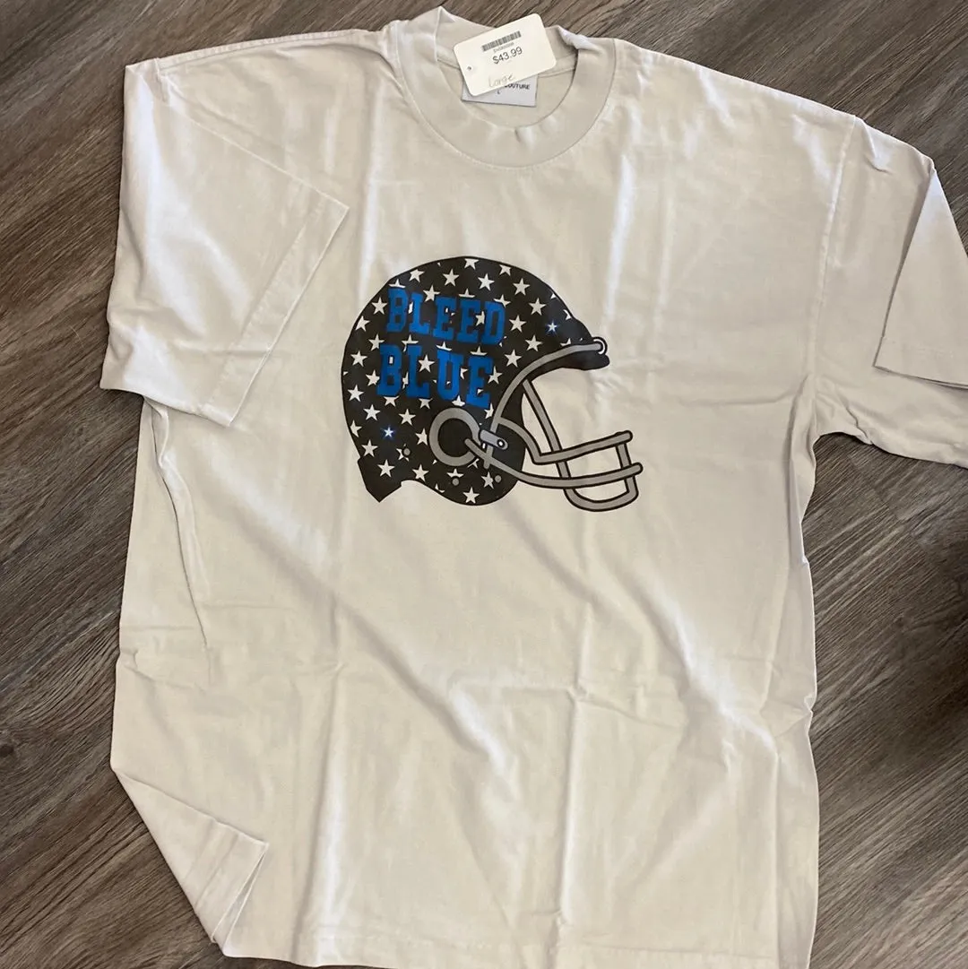 Bleed Blue Star Helmet Tee