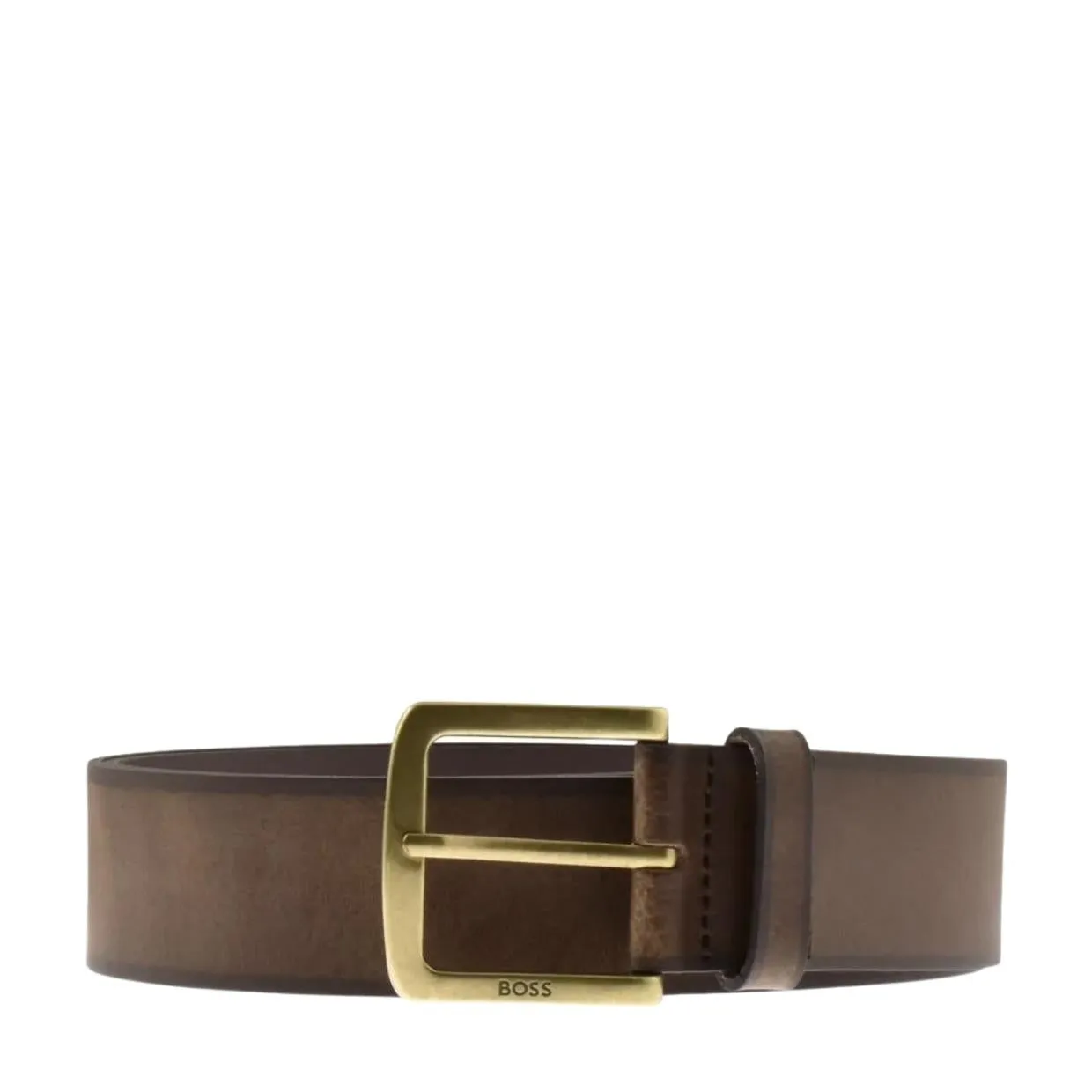 BOSS Brown Leather Joy Belt