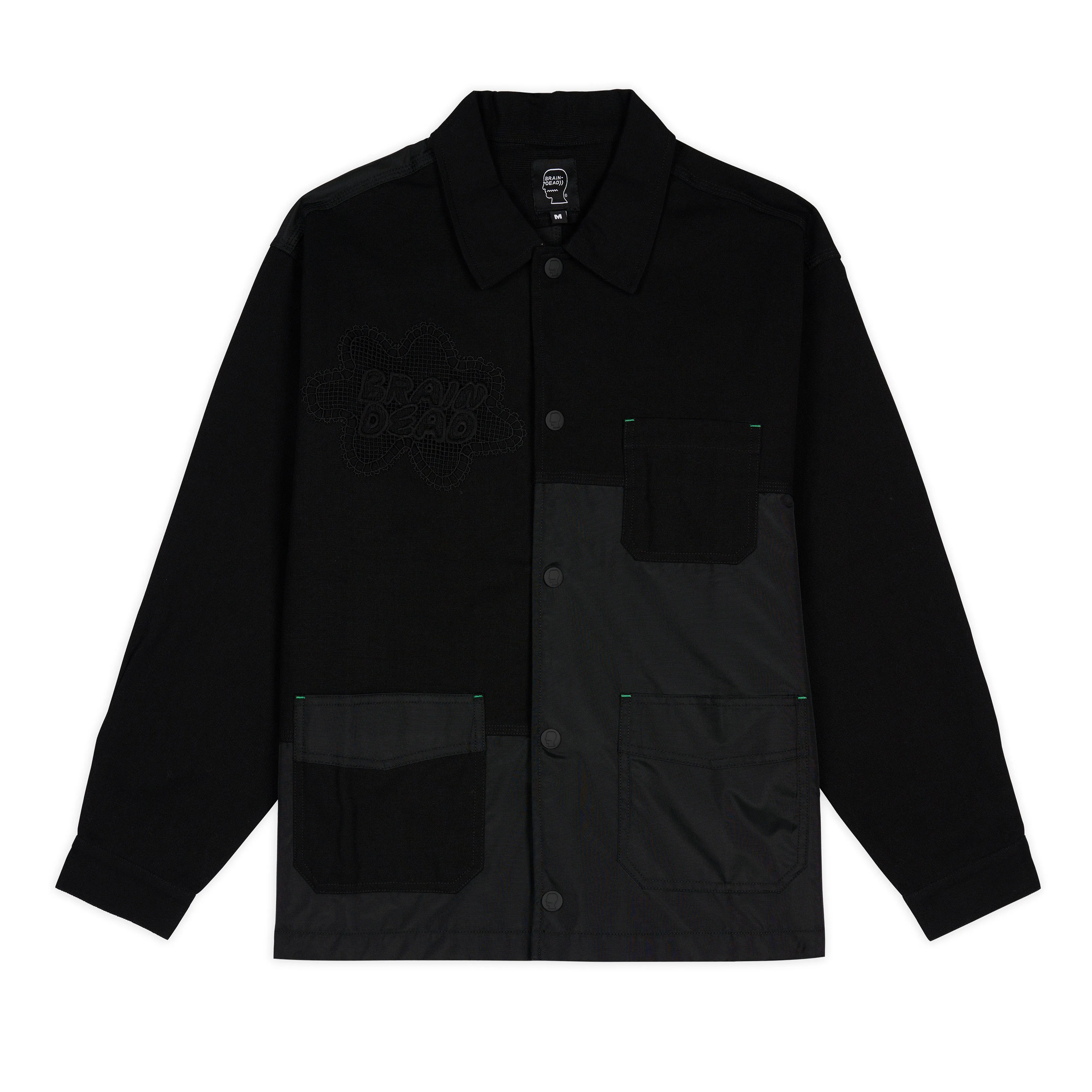 Brain Dead - Men's Doily Chore Coat - (Black)