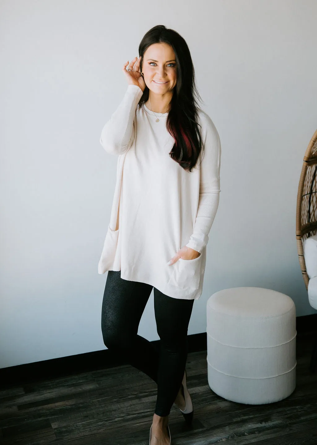 Briley Knit Tunic Sweater