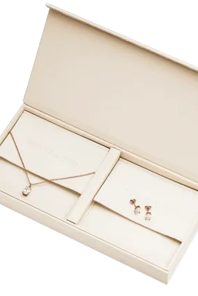 Brilliant Oval Gift Box Rose Gold