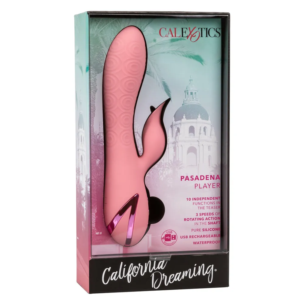 California Dreaming Pasadena Player Rotating Rabbit Vibrator