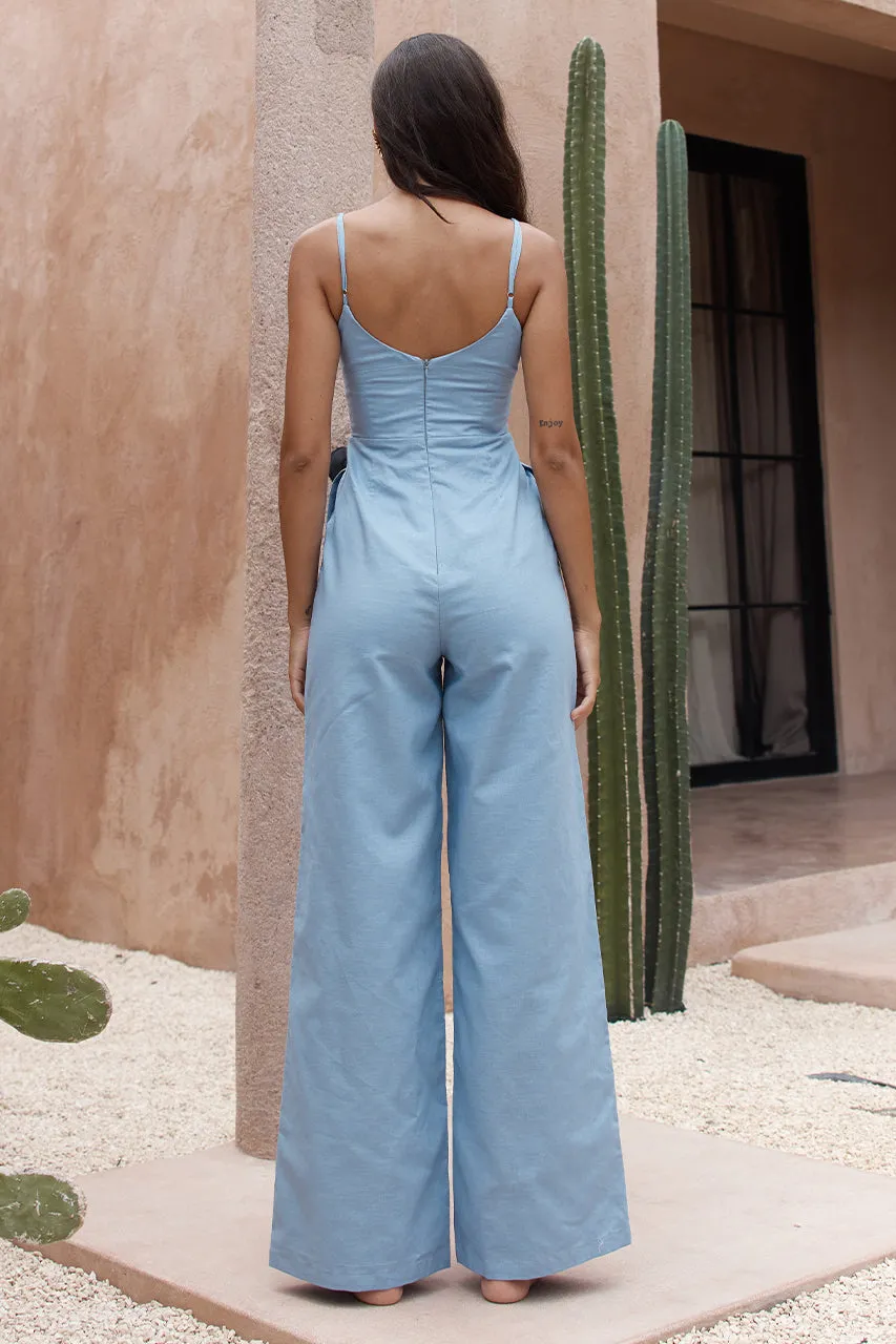 CALISTANA JUMPSUIT - SKY BLUE