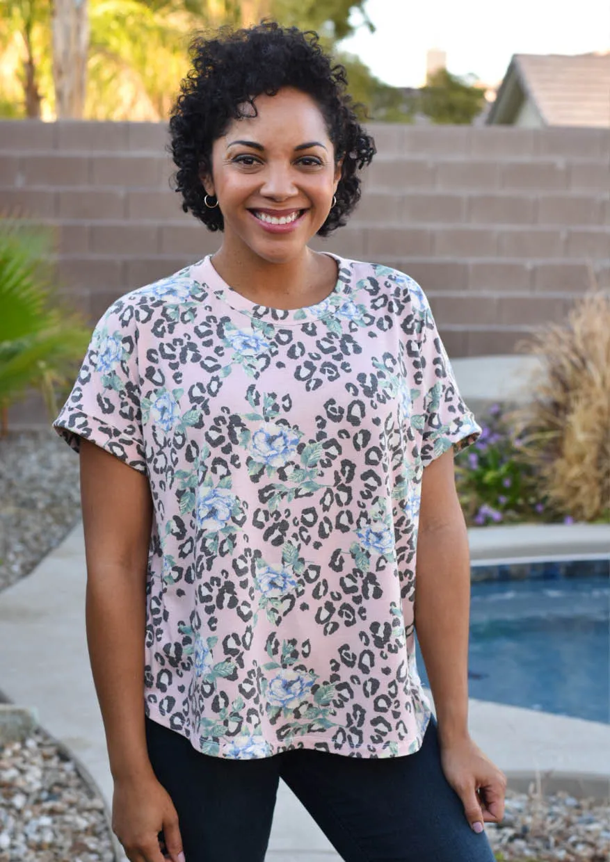 Carefree Cuffed Tee | Dolman T-shirt Sewing Pattern