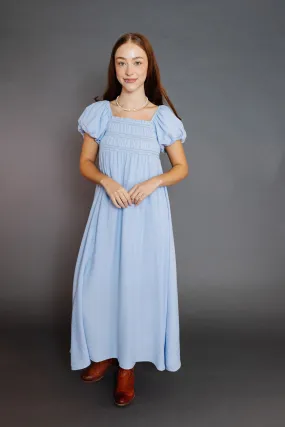 Caspian Dress in Baby Blue