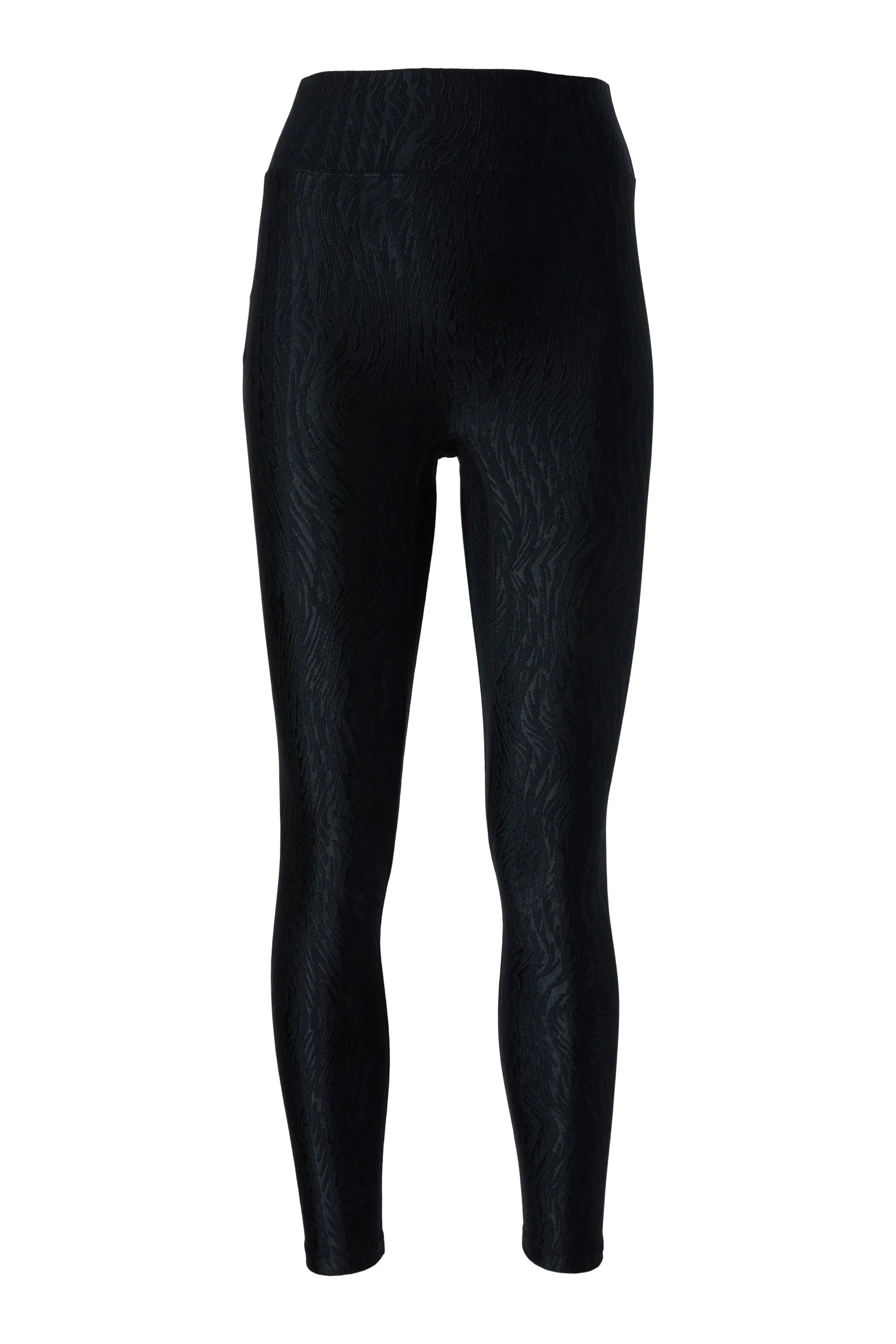 Center Stage Jacquard Legging - Black