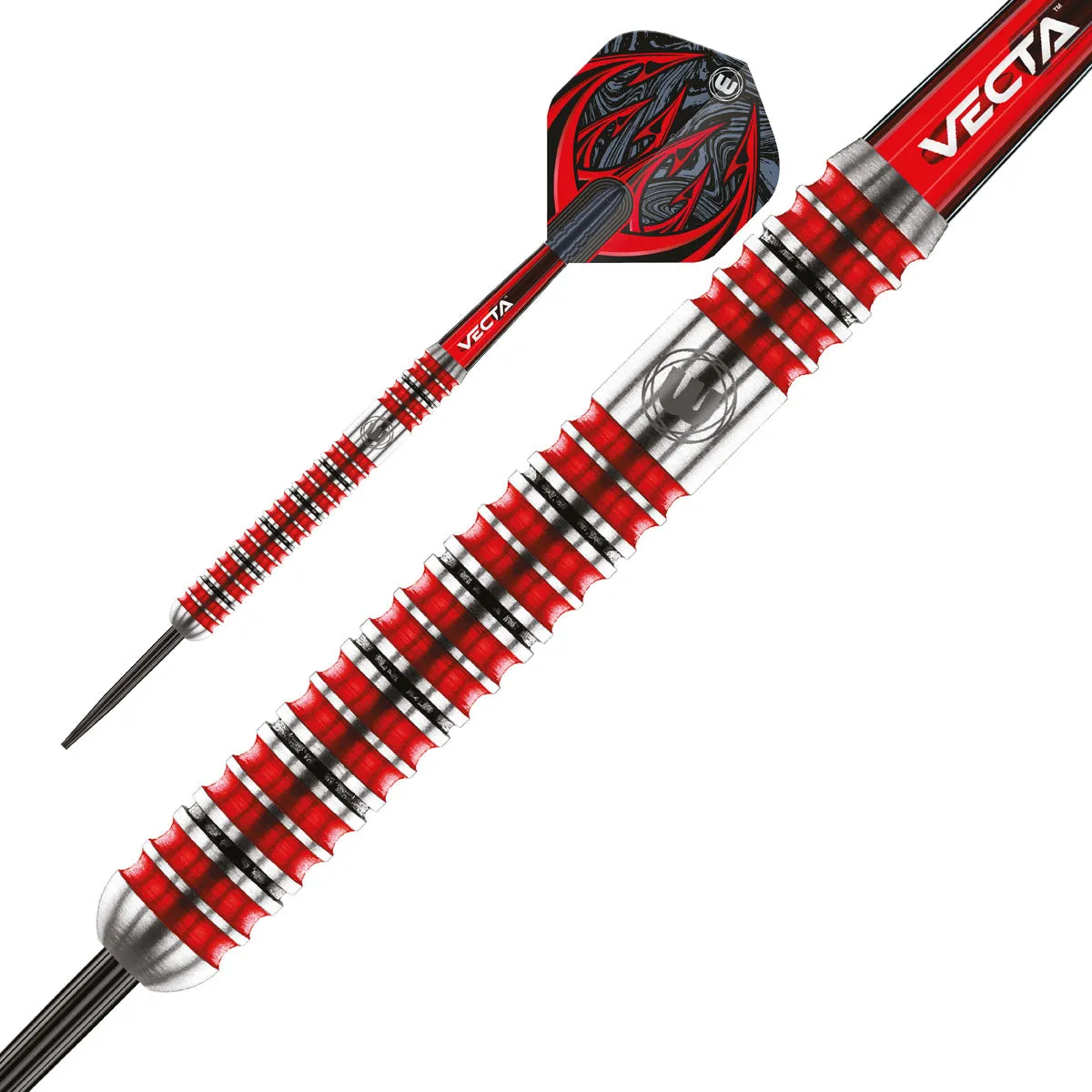 Diablo 90% Tungsten Steel Tip Darts by Winmau - Straight Barrel