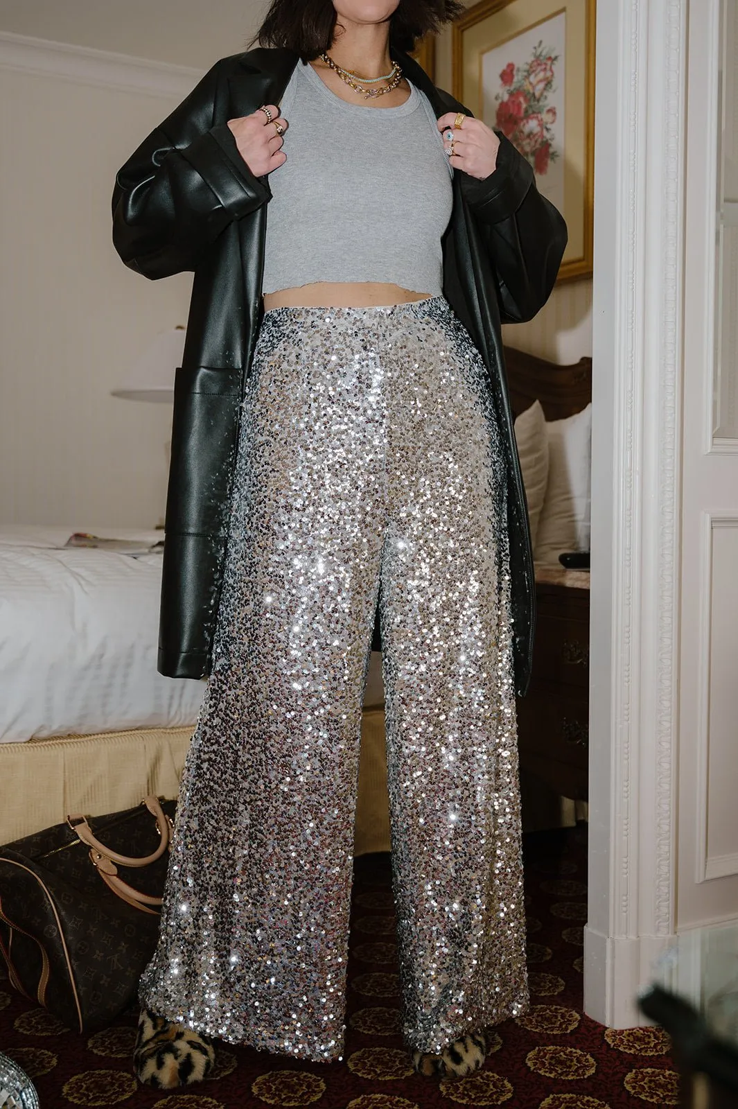 Disco Fever Sequin Trousers