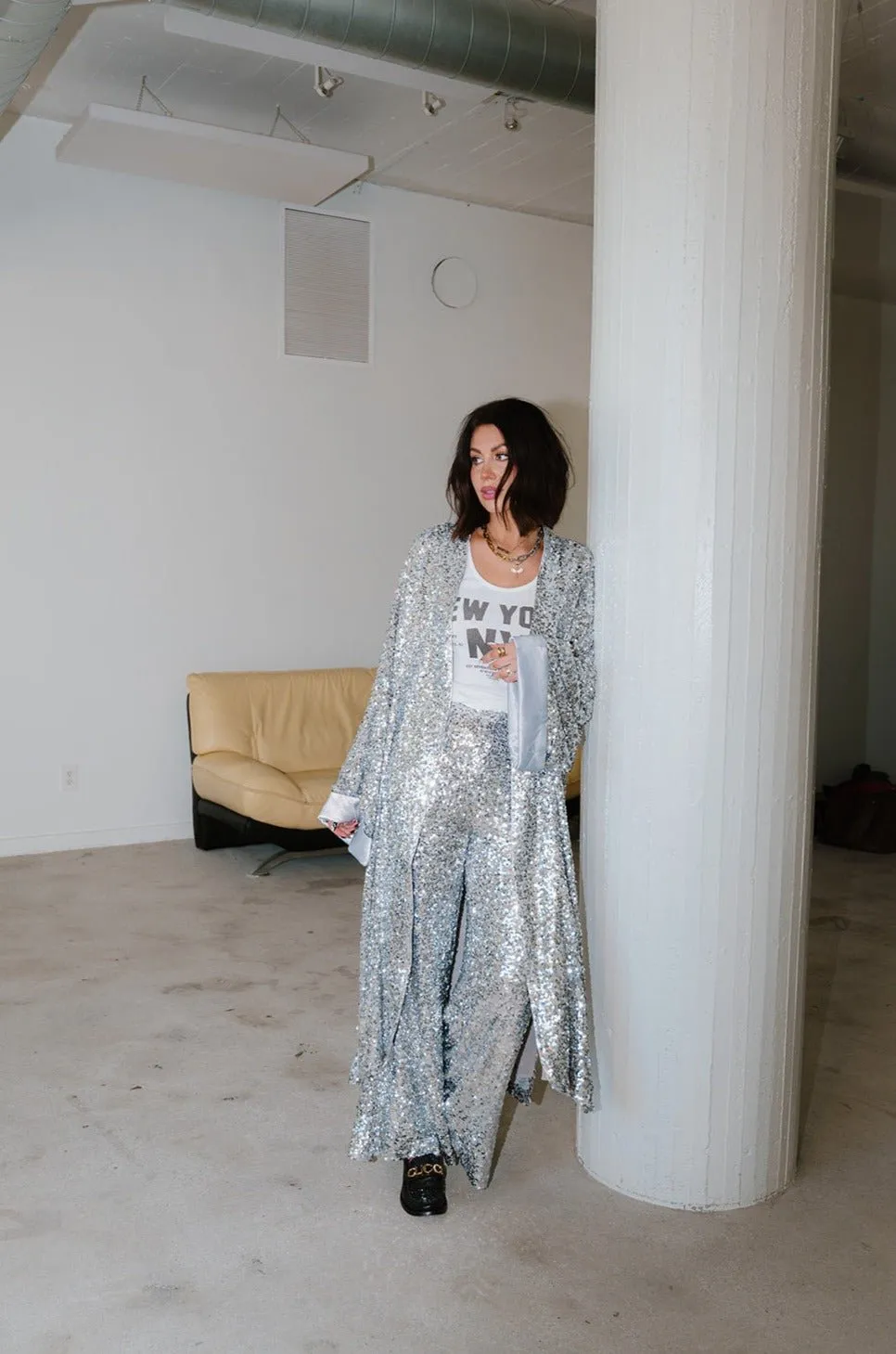 Disco Fever Sequin Trousers