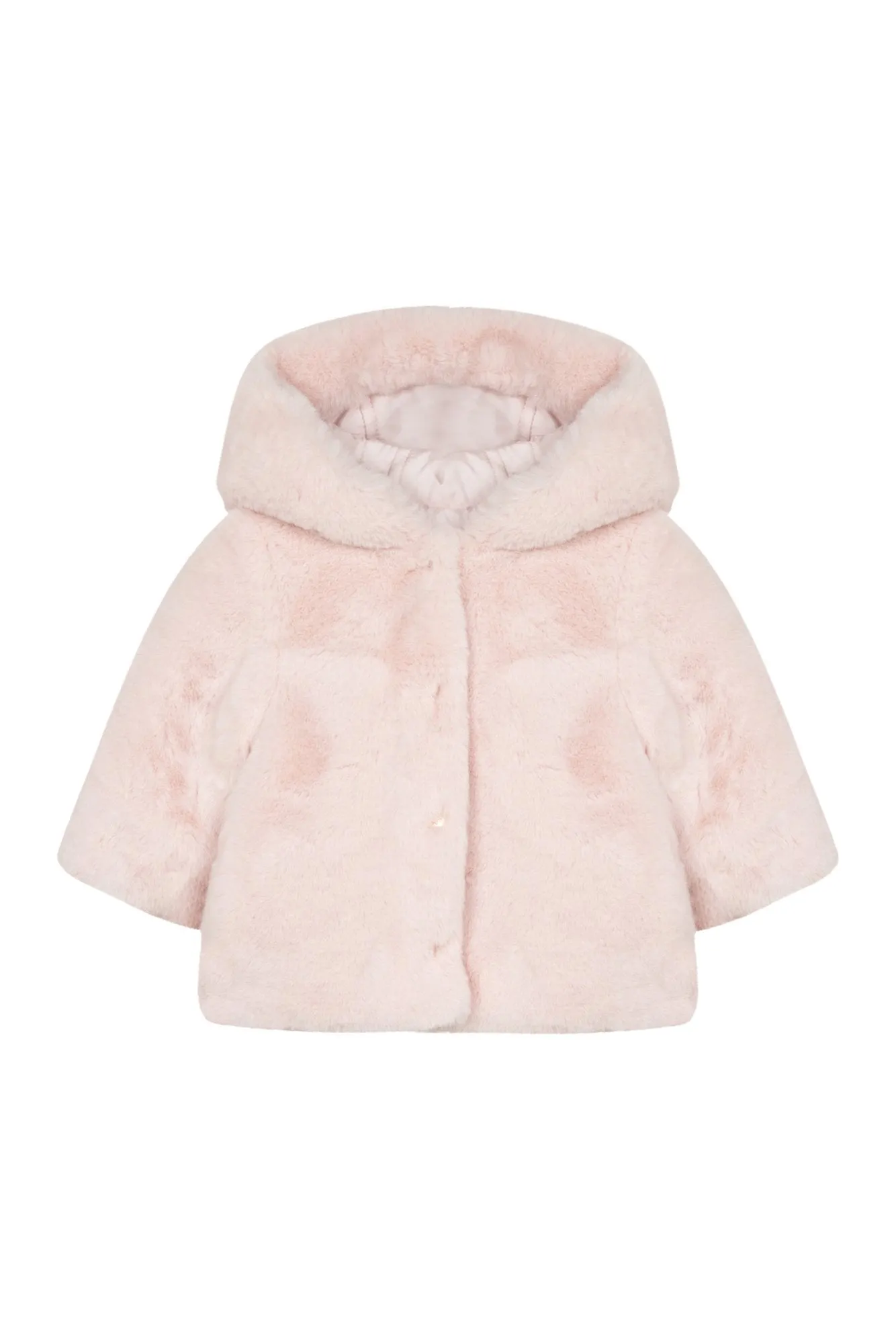 Down Coat - Pale pink reversible