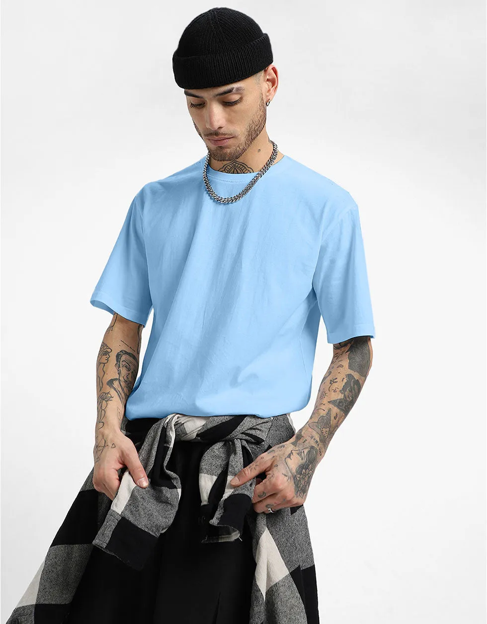 Dutchcanal Solid Oversized T-shirt