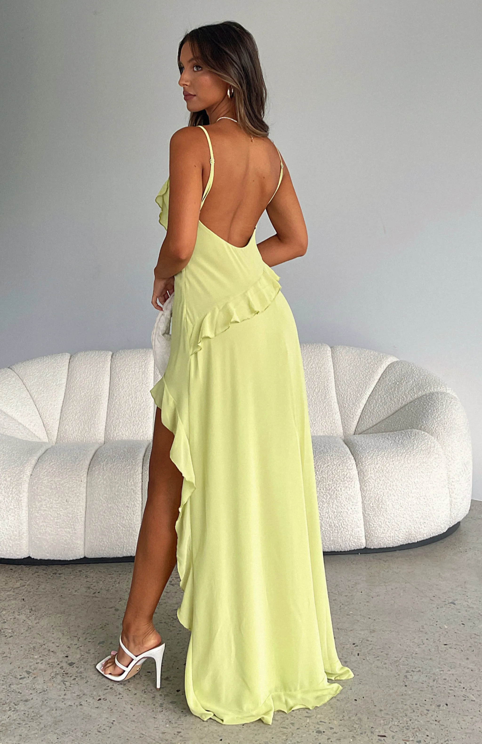 End Of The Road Maxi Dress Matcha