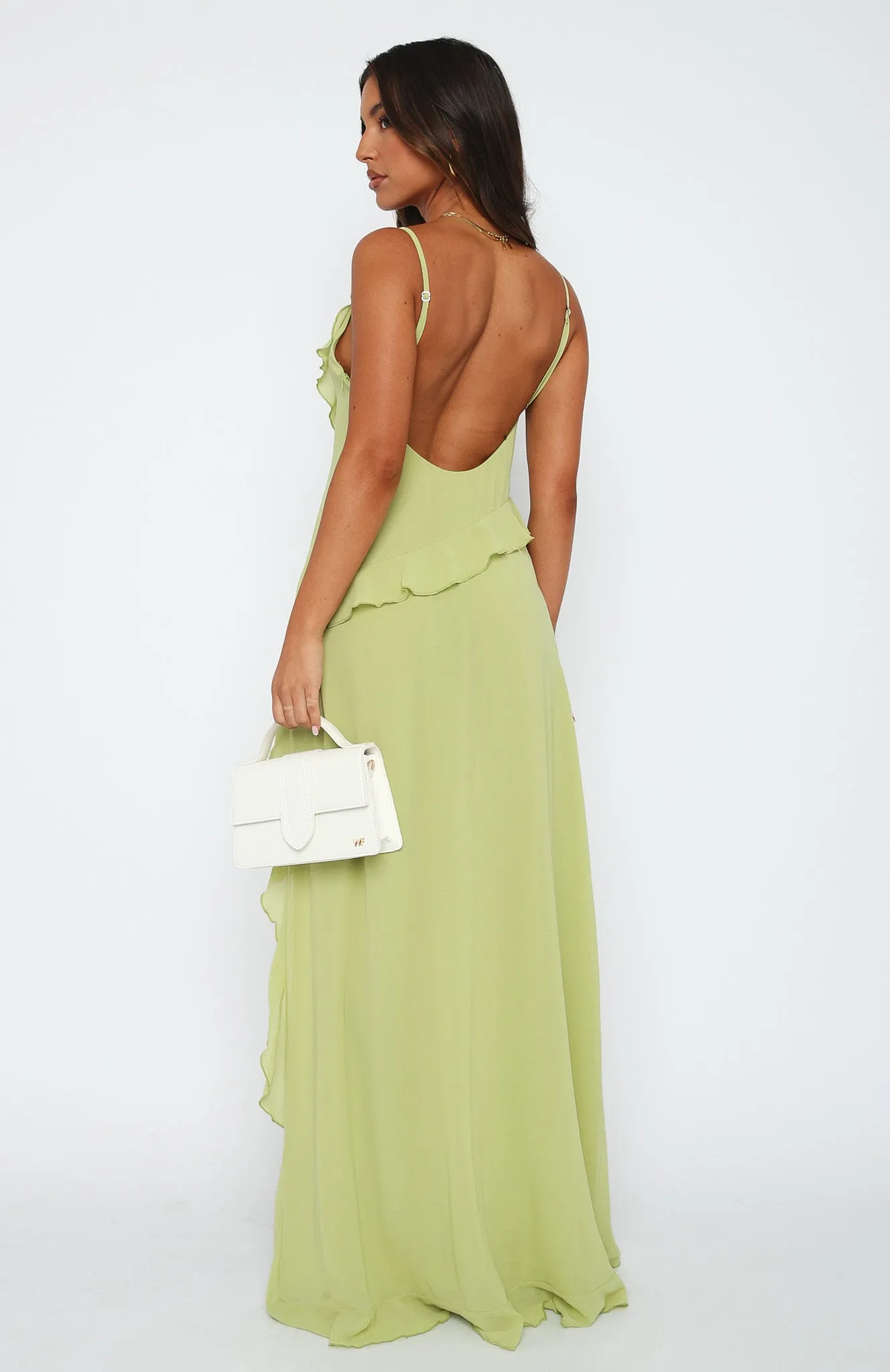 End Of The Road Maxi Dress Matcha