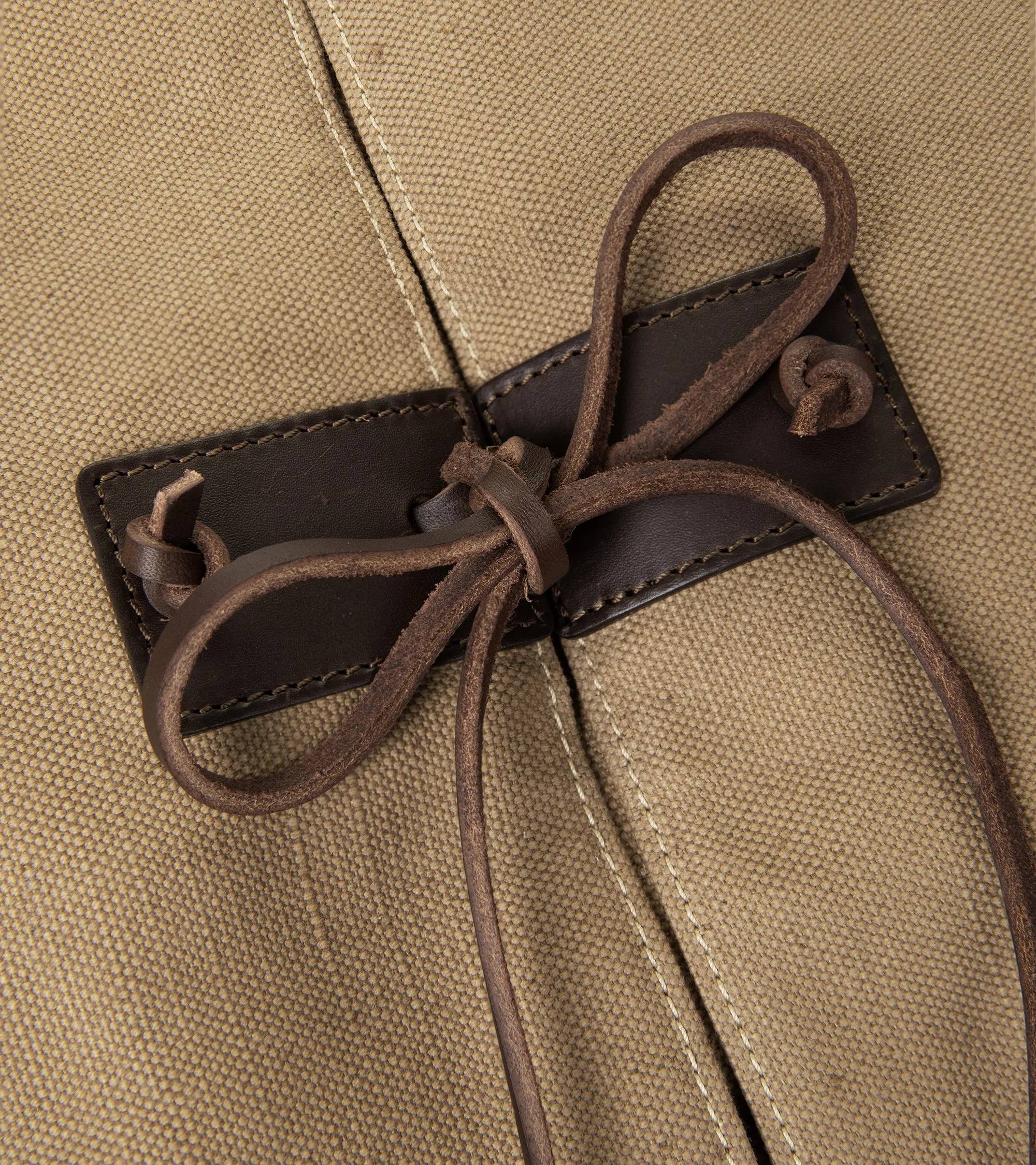 Felisi Canvas P3 Boston Bag: Tan