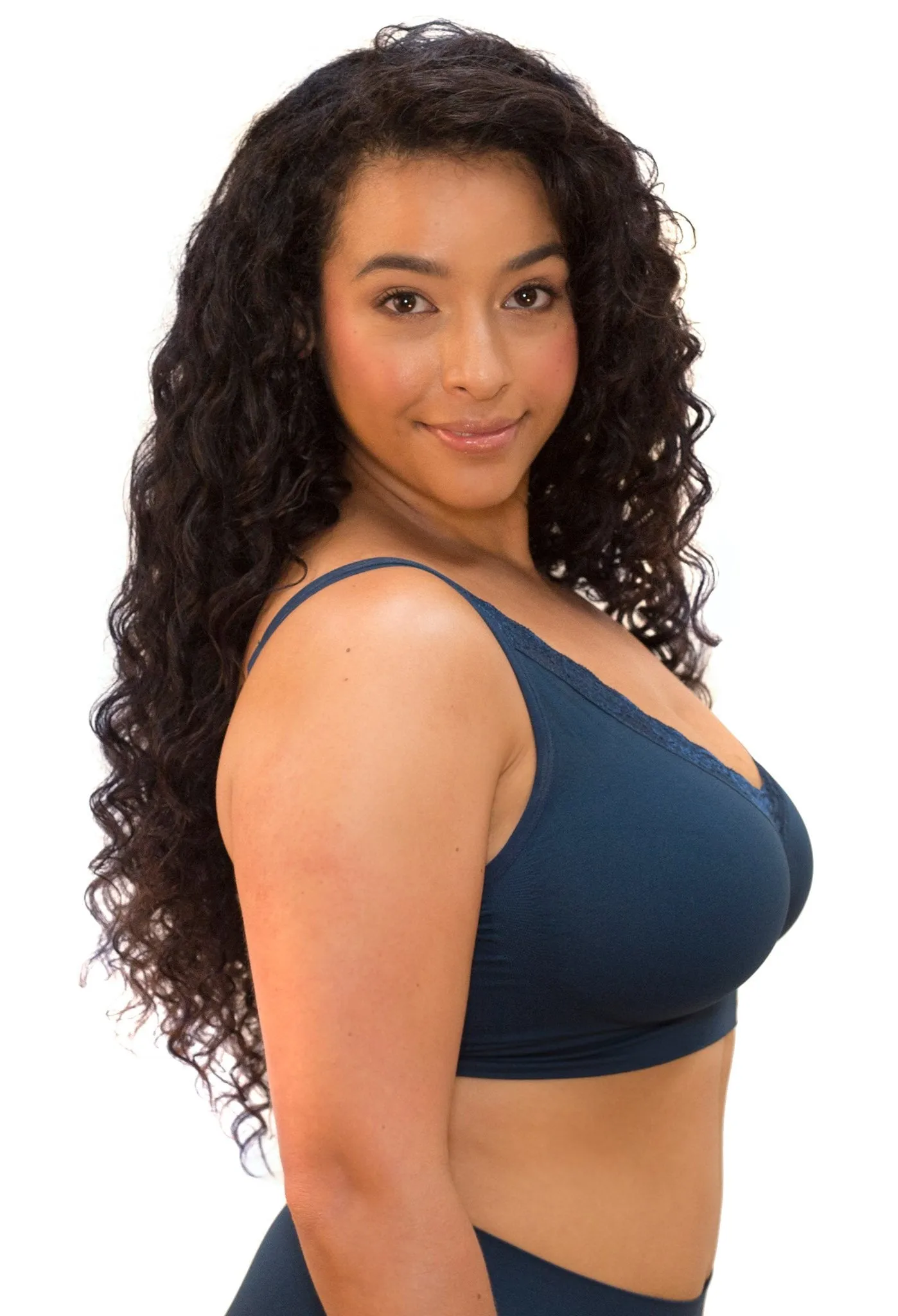 Full Bust Wire Free Minimiser Bra