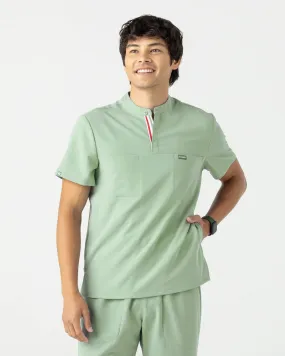 FYSEL® Skye‎ ‎ Banded Collar Scrub Top